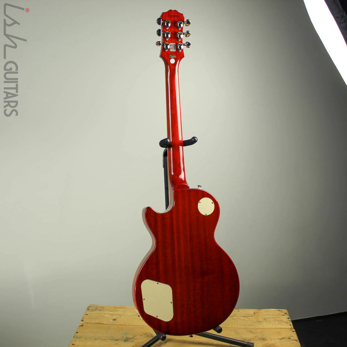 2003 Epiphone 1960 Tribute Plus Les Paul Cherry Sunburst - Image 8