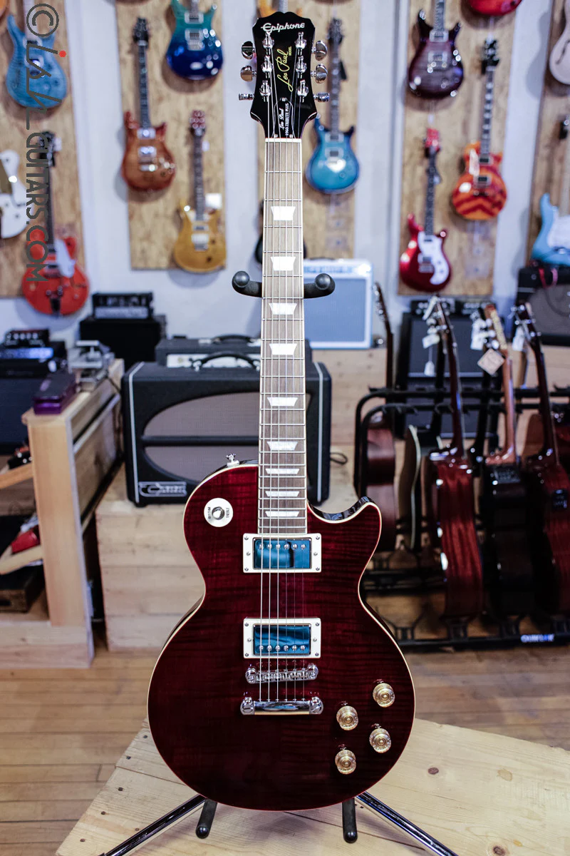Epiphone Les Paul 1960 Tribute Plus Black Cherry - Image 2