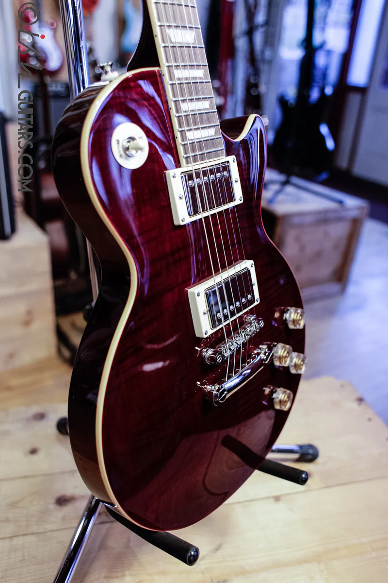 Epiphone Les Paul 1960 Tribute Plus Black Cherry - Image 8