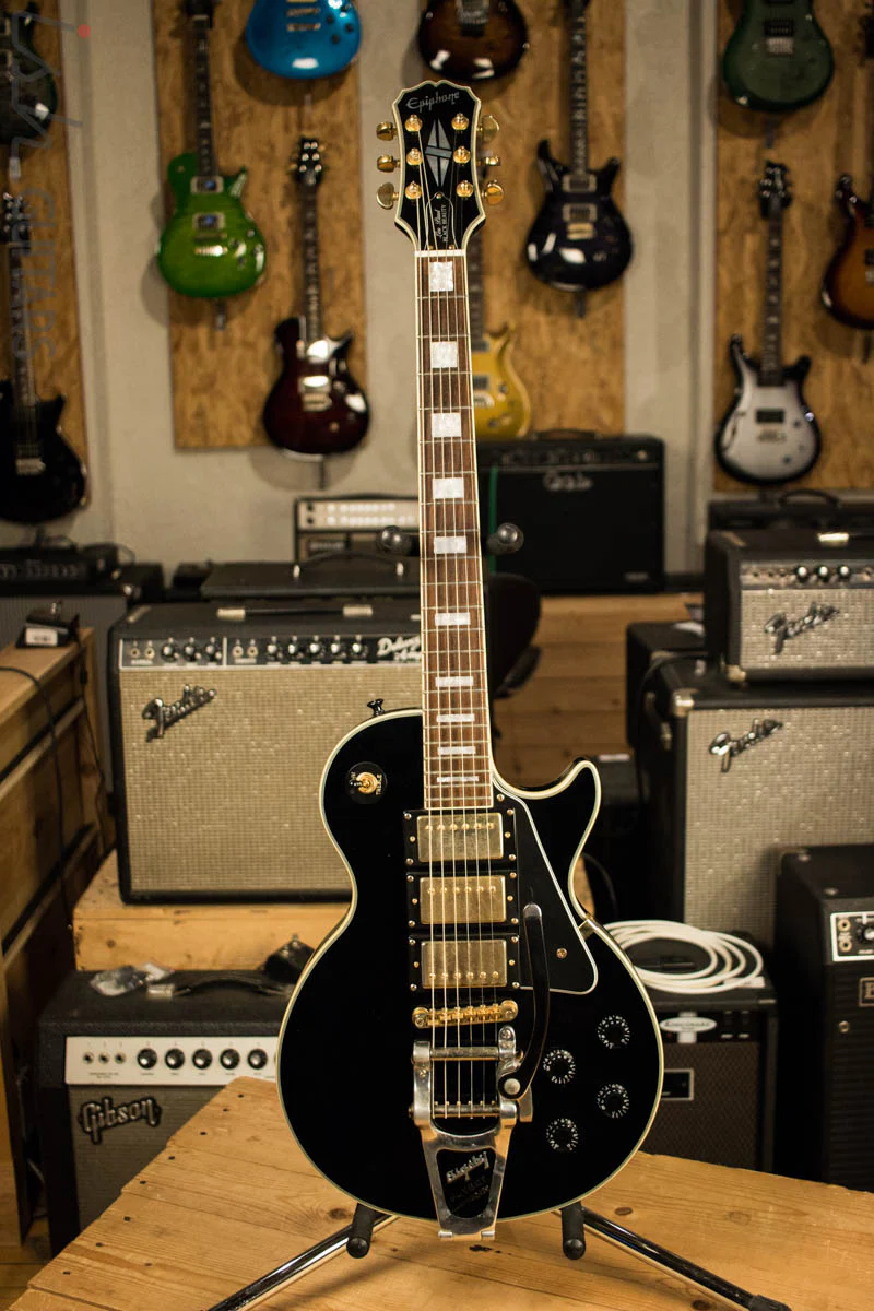 Epiphone Les Paul Black Beauty 3 Pickup w/ Bigsby - Image 3