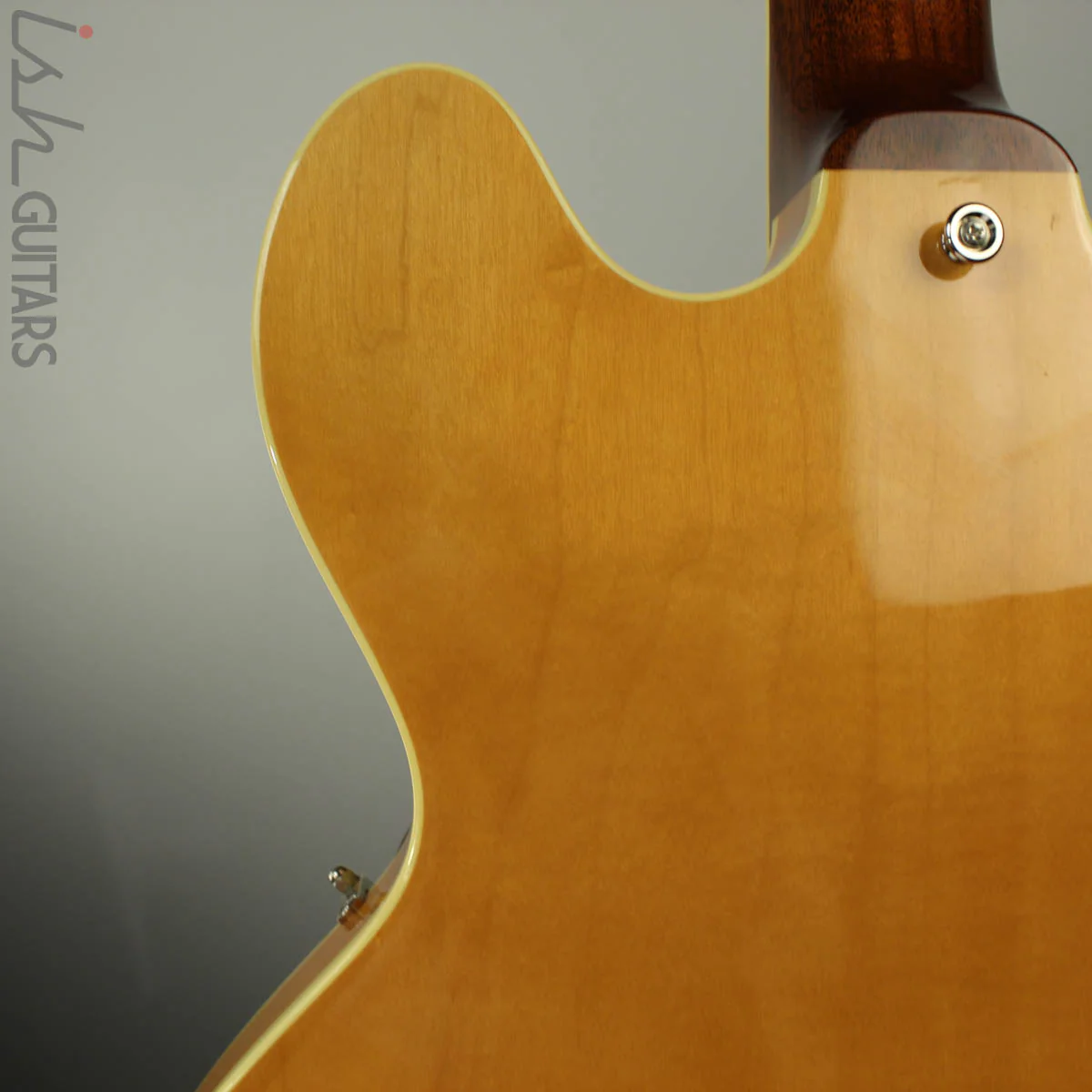 2007 Epiphone Valensi Riviera P94 Elitist Antique Natural - Image 8
