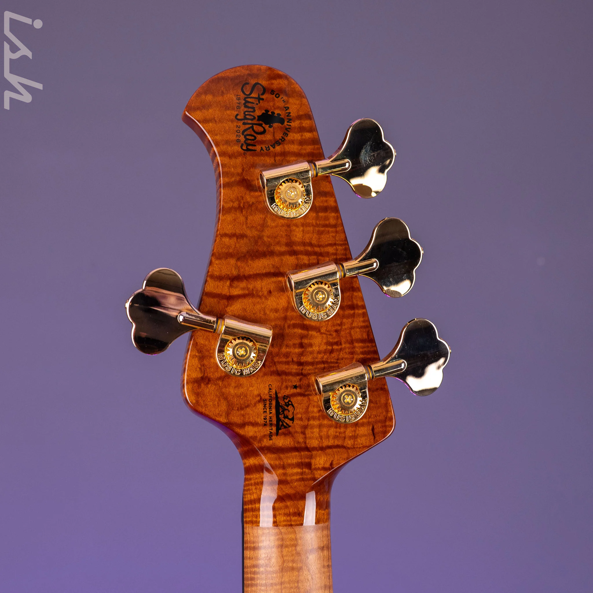 Ernie Ball Music Man 50th Anniversary StingRay Molten Gold - Image 12