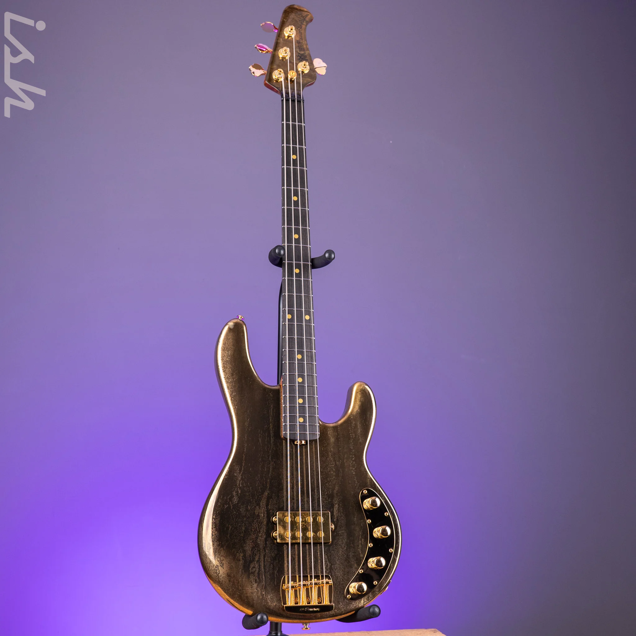 Ernie Ball Music Man 50th Anniversary StingRay Molten Gold - Image 2