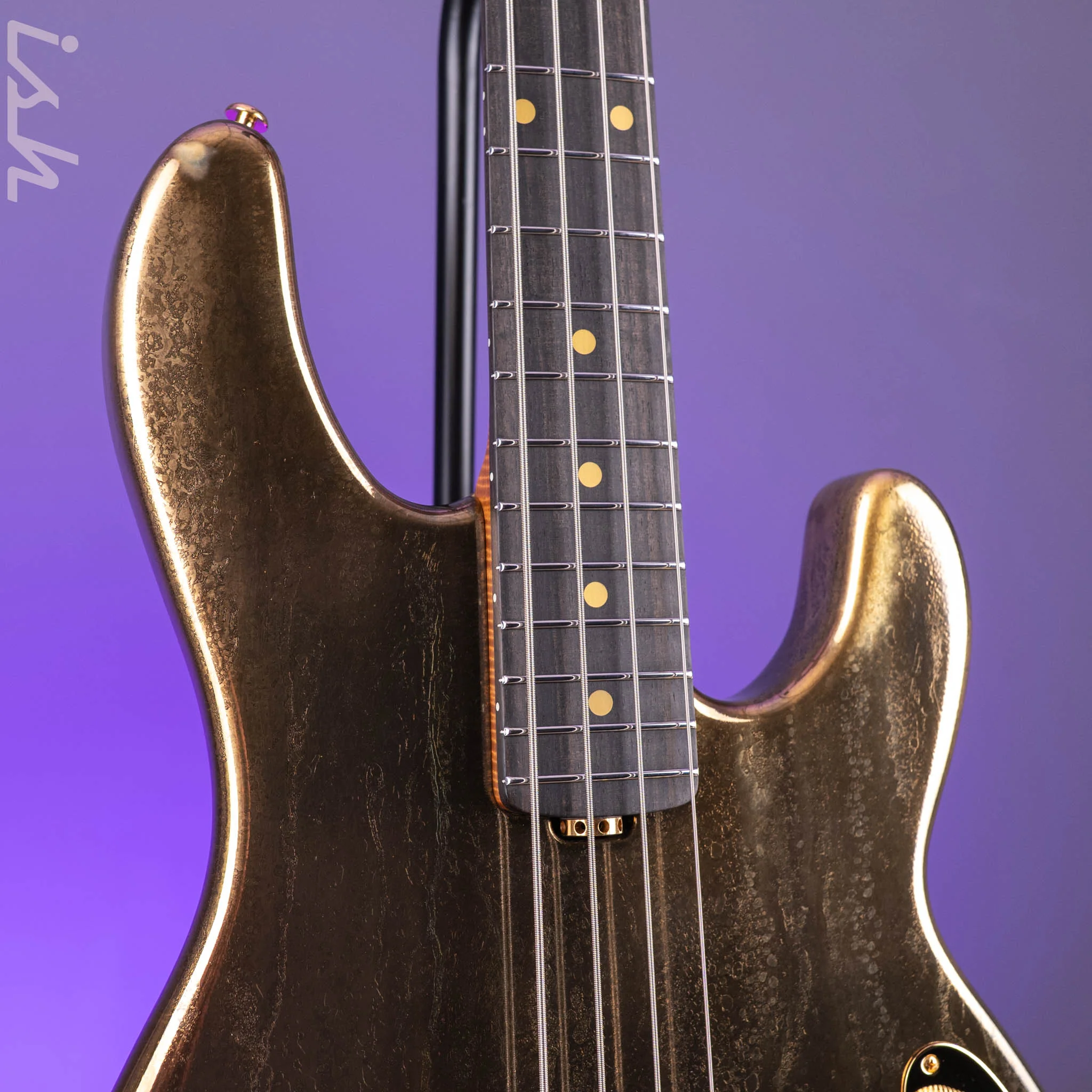 Ernie Ball Music Man 50th Anniversary StingRay Molten Gold - Image 4