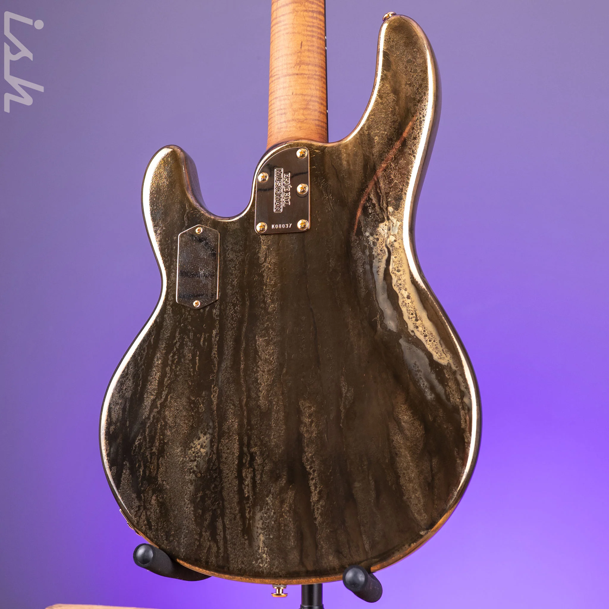 Ernie Ball Music Man 50th Anniversary StingRay Molten Gold - Image 9