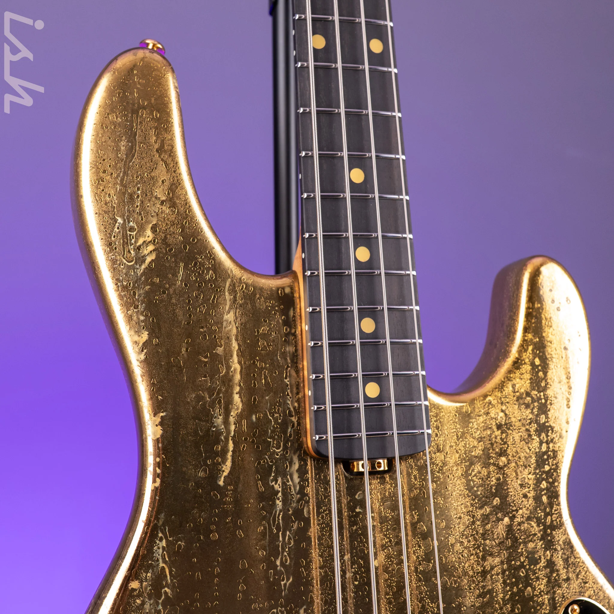 Ernie Ball Music Man 50th Anniversary StingRay Molten Gold - Image 4