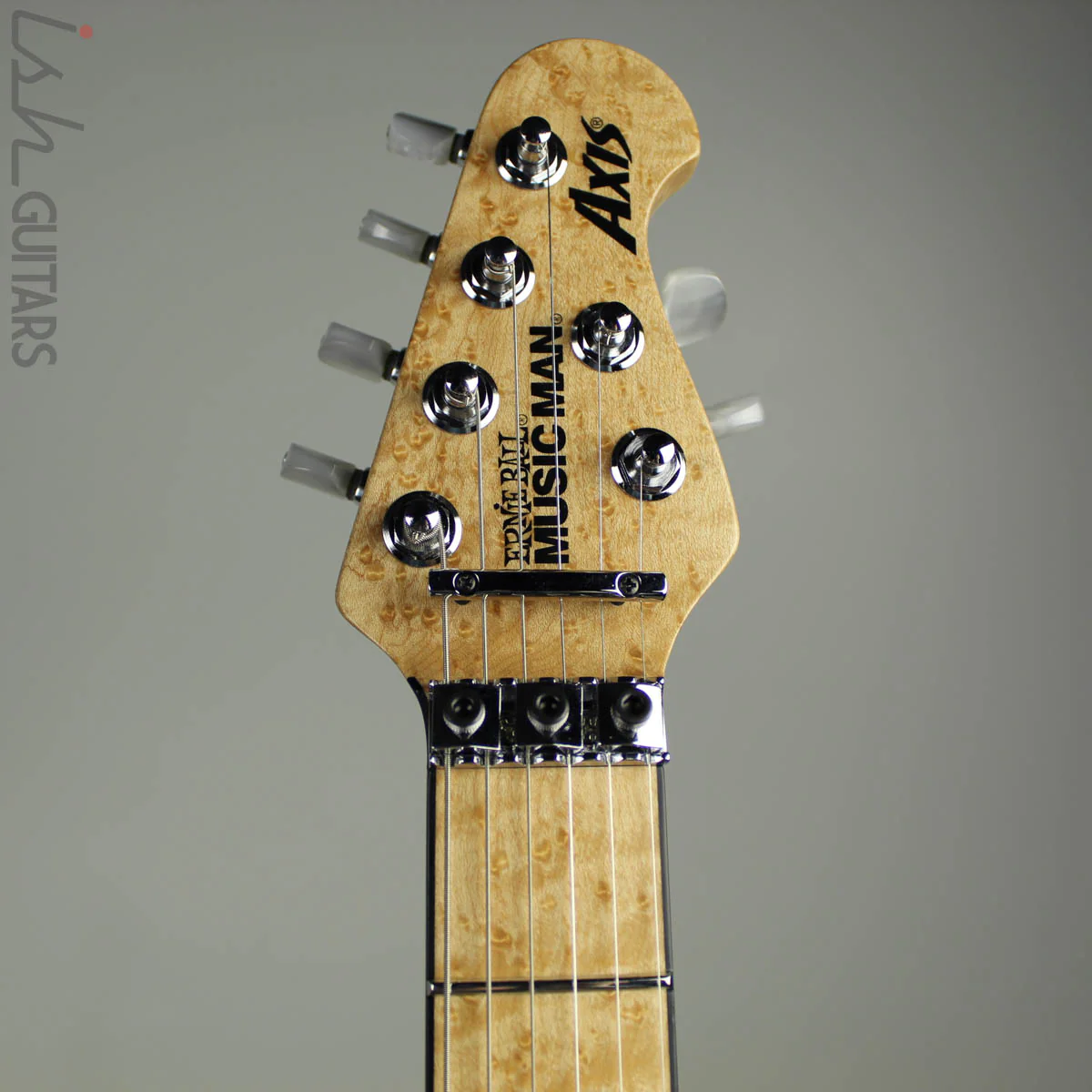 Ernie Ball Music Man BFR Axis Steel Blue Flame - Image 6