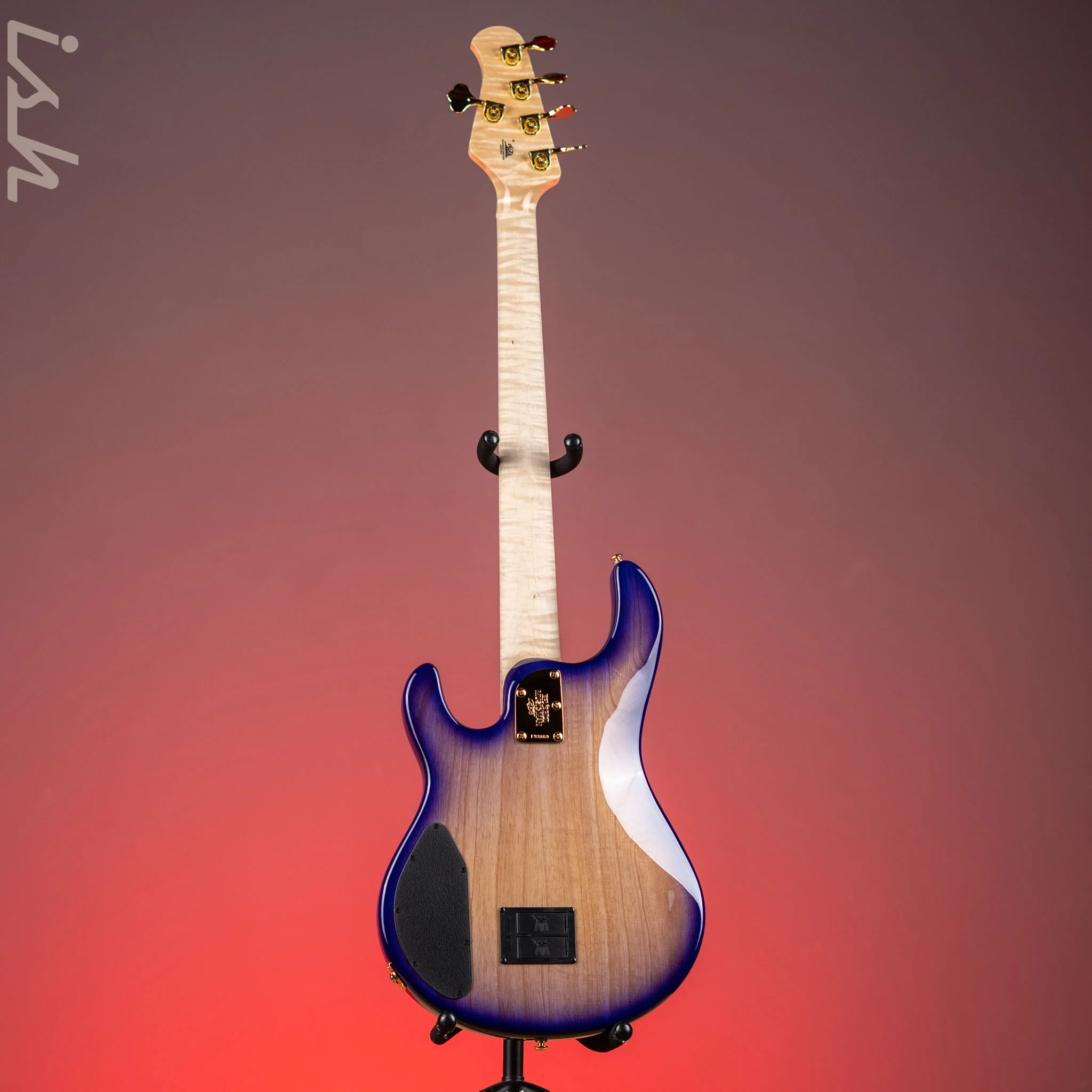 Ernie Ball Music Man BFR 35th Anniversary Stingray 5 Moonbeam - Image 7