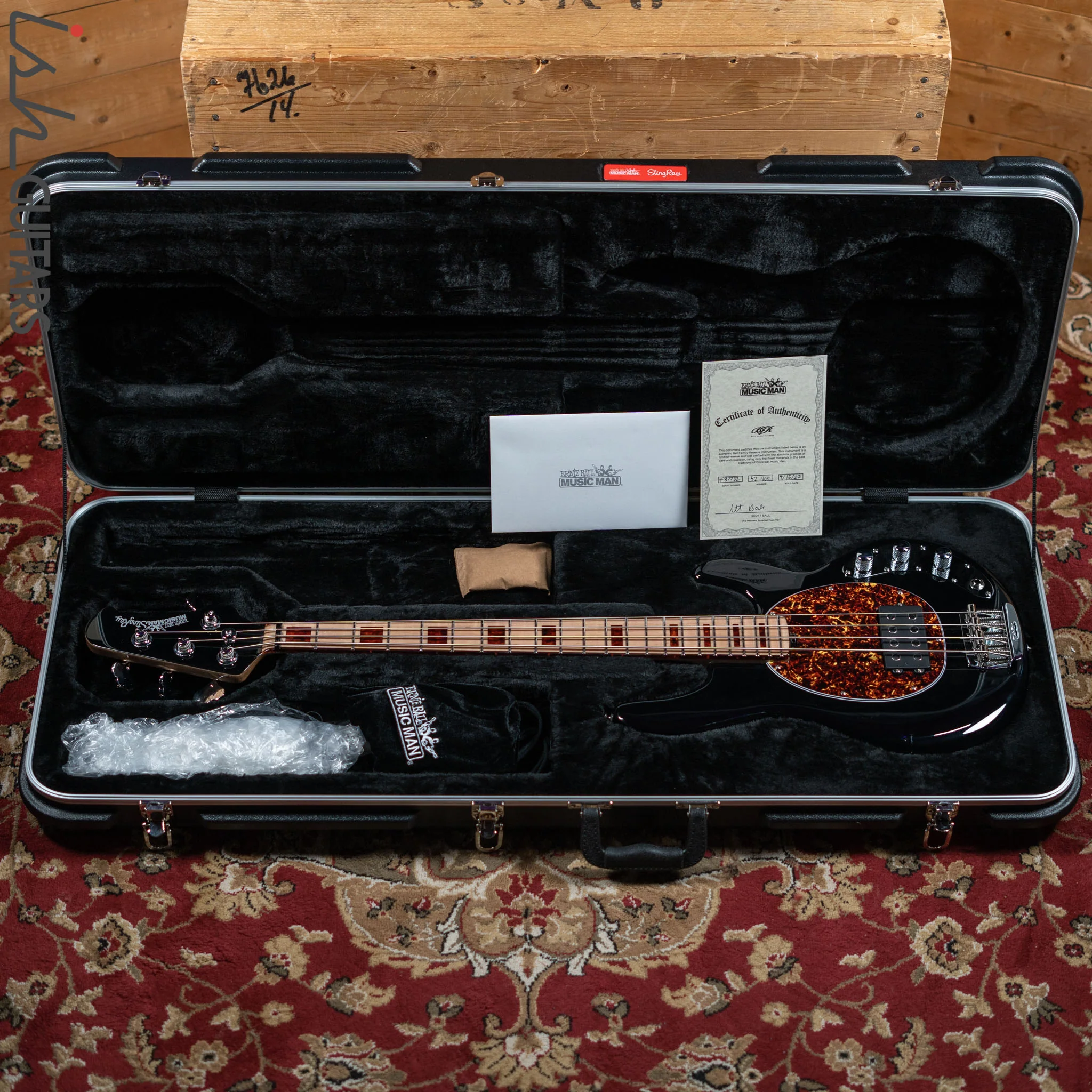 Ernie Ball Music Man BFR Bombshell StingRay 4 Short-Scale Bass - Image 13