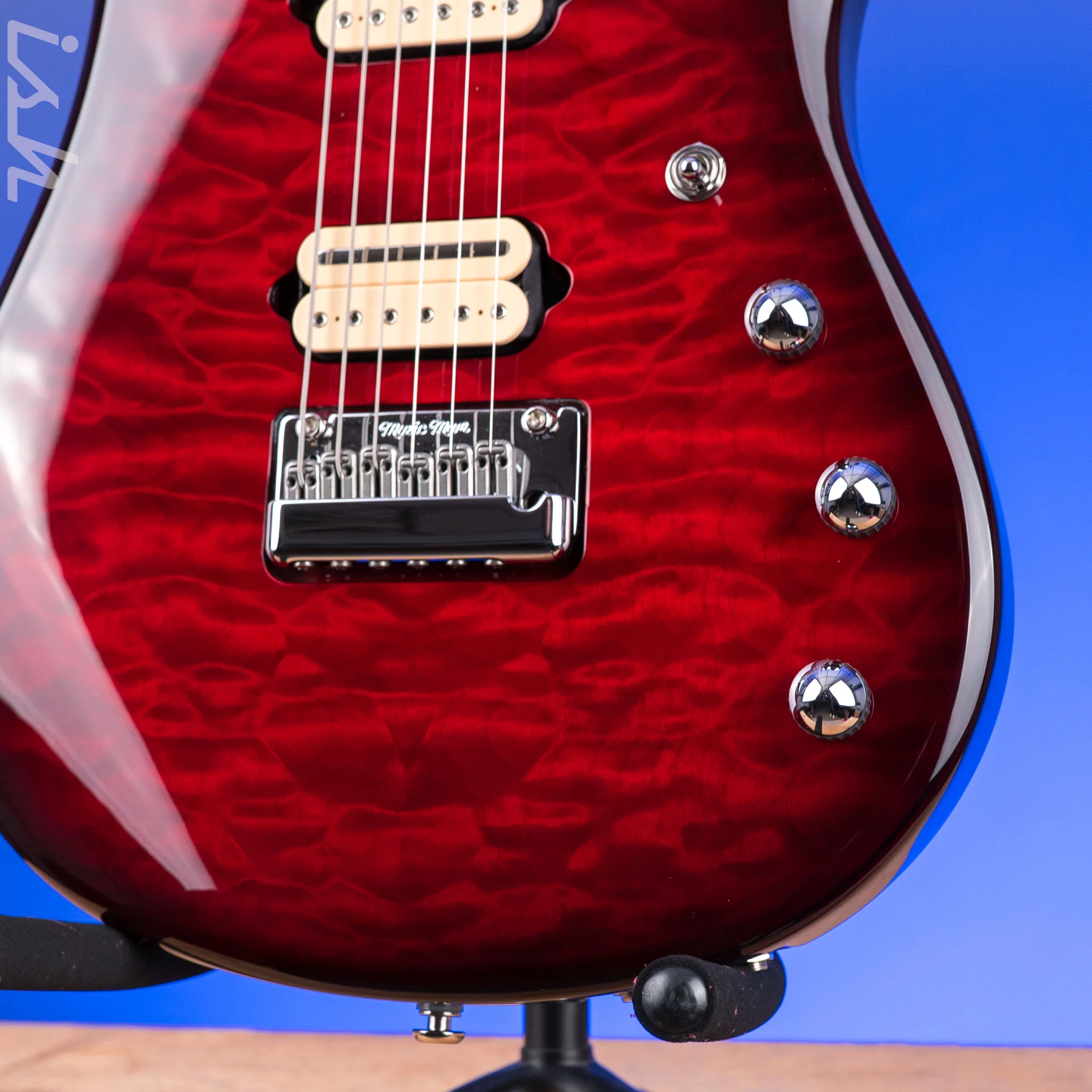 RMA Ernie Ball Music Man BFR John Petrucci JP15 Baritone 6 Cherry Creamsicle - Image 5
