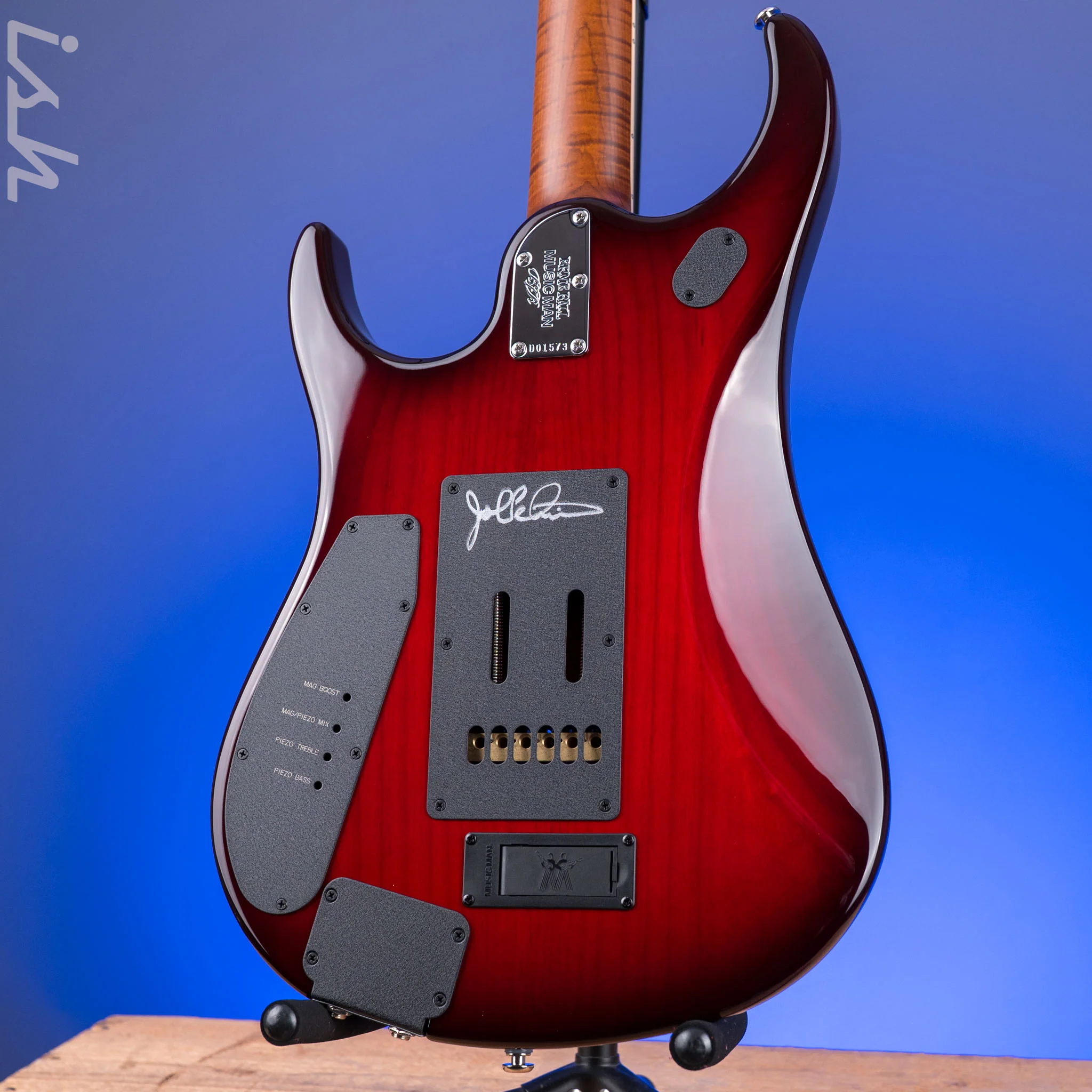 RMA Ernie Ball Music Man BFR John Petrucci JP15 Baritone 6 Cherry Creamsicle - Image 9