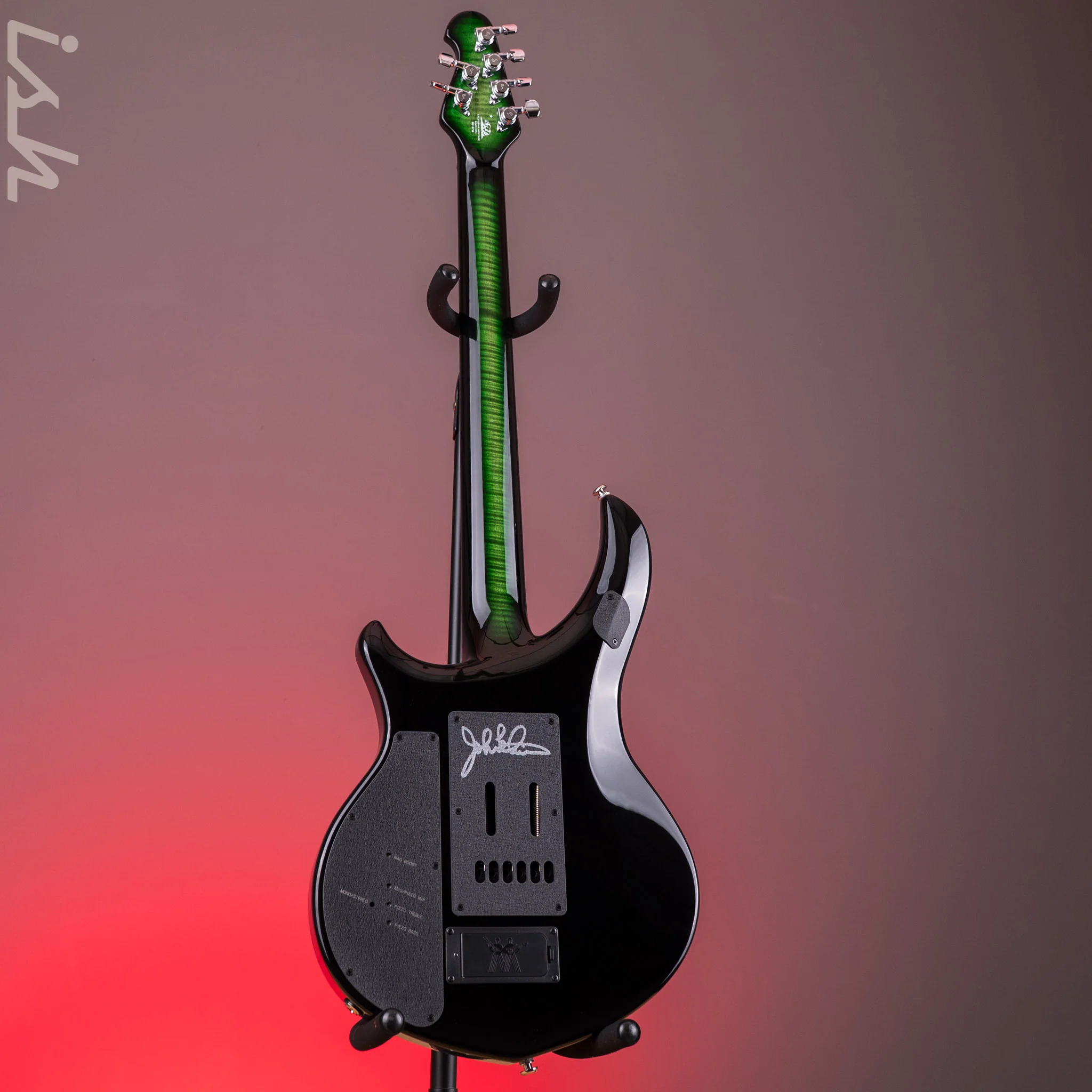 Ernie Ball Music Man BFR Majesty 6-String Electric Guitar Malachite - Image 8