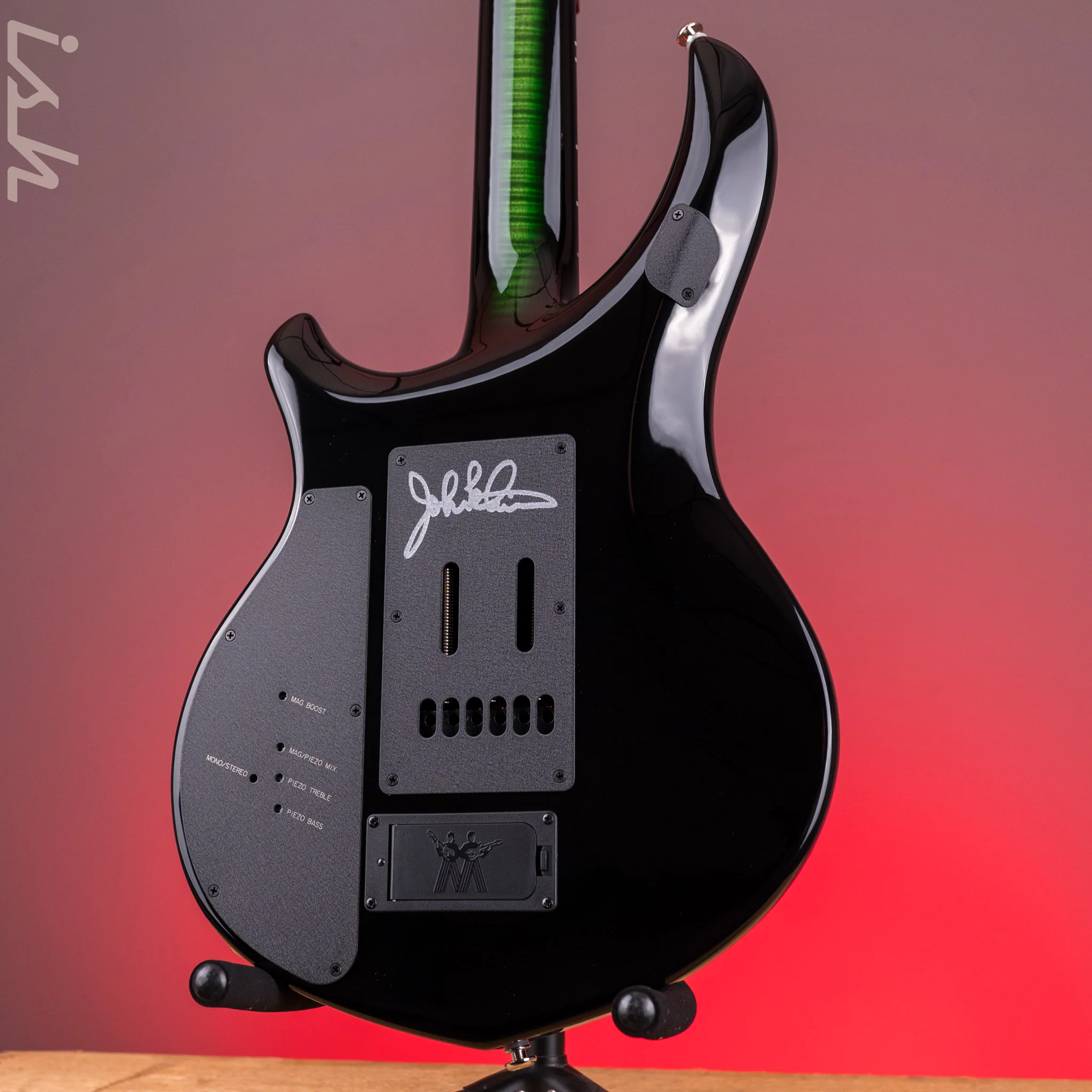 Ernie Ball Music Man BFR Majesty 6-String Electric Guitar Malachite - Image 9