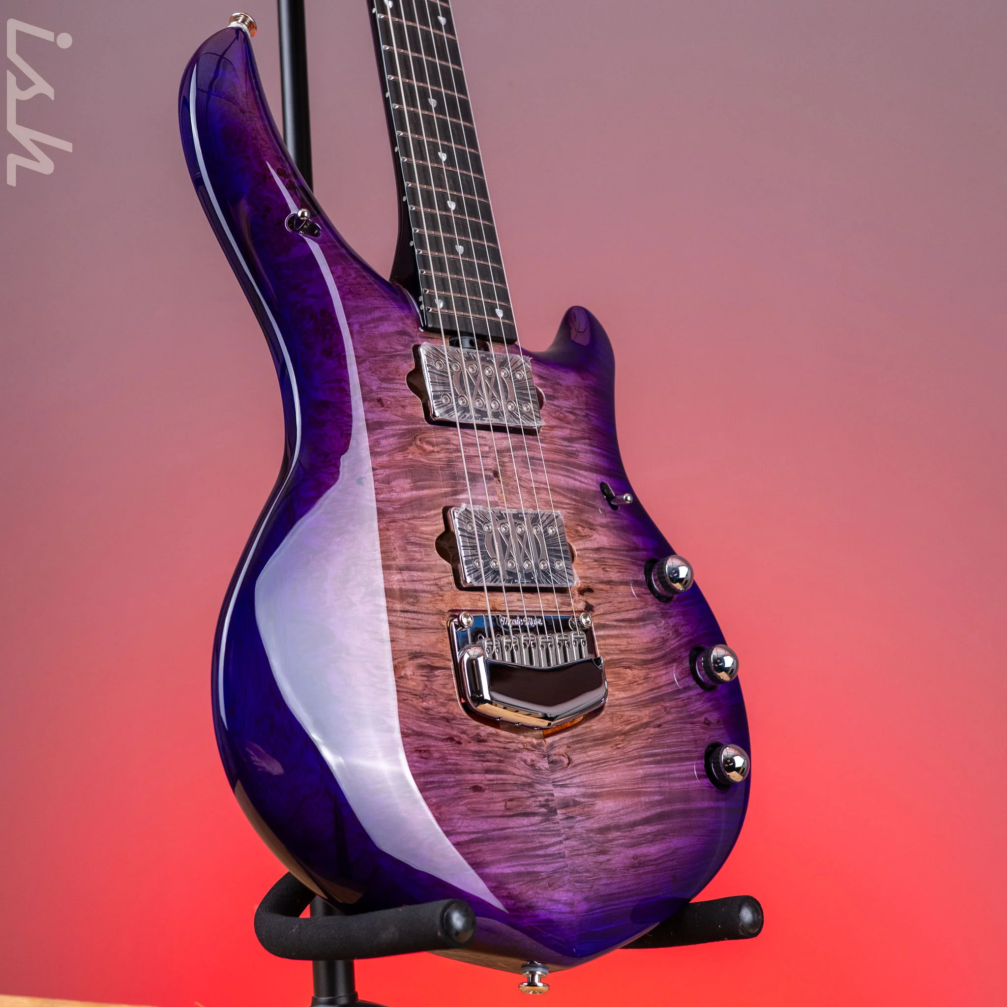 Ernie Ball Music Man BFR Majesty 6-String Electric Guitar Wolf's Bane - Image 3