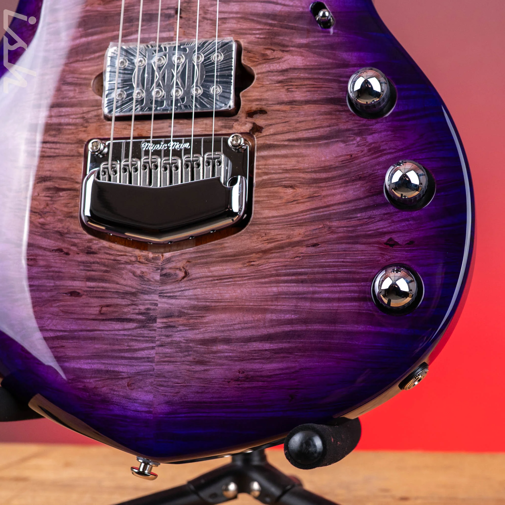 Ernie Ball Music Man BFR Majesty 6-String Electric Guitar Wolf's Bane - Image 5