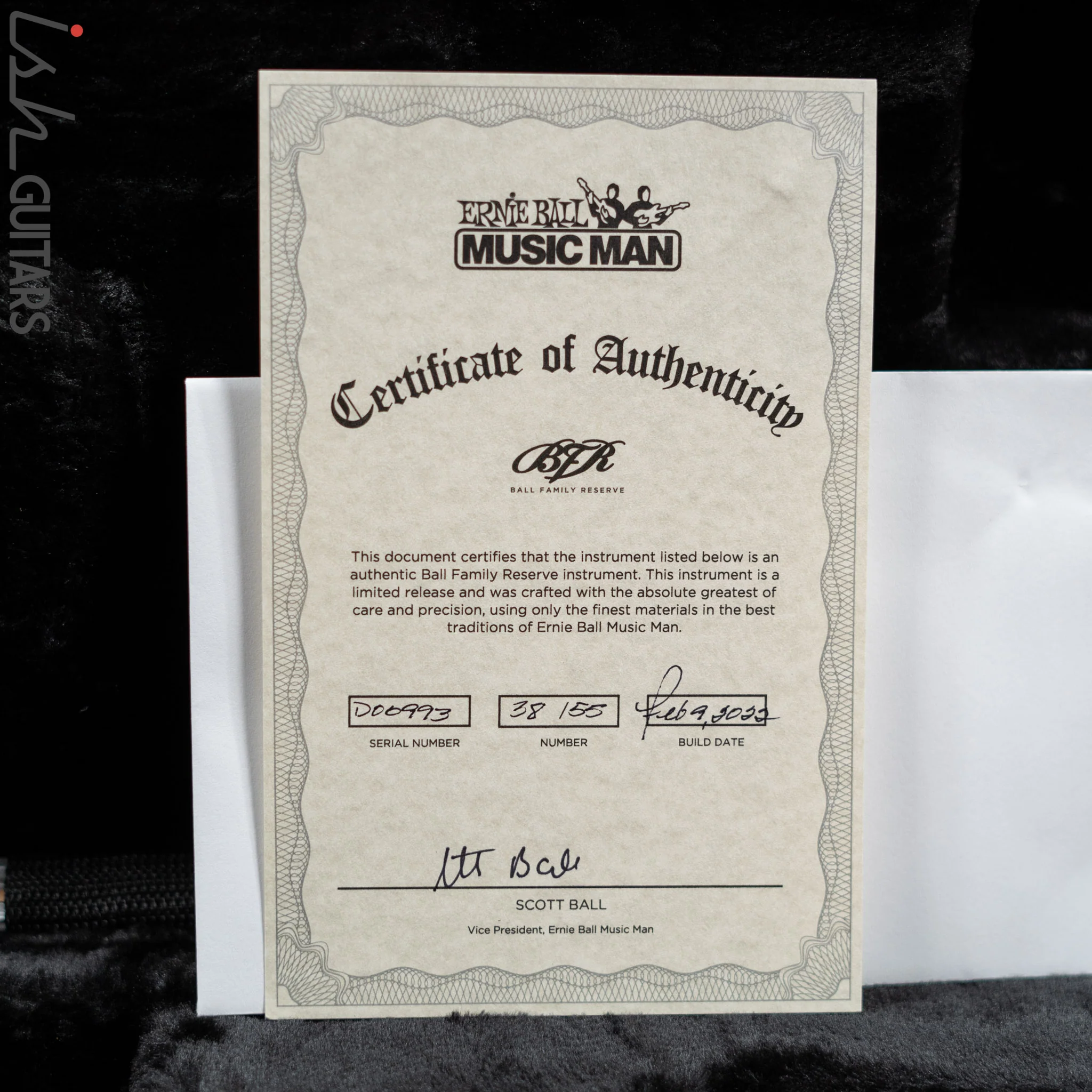 Ernie Ball Music Man BFR Sabre HH Trem - Half Baked #38 of 55 - Image 16