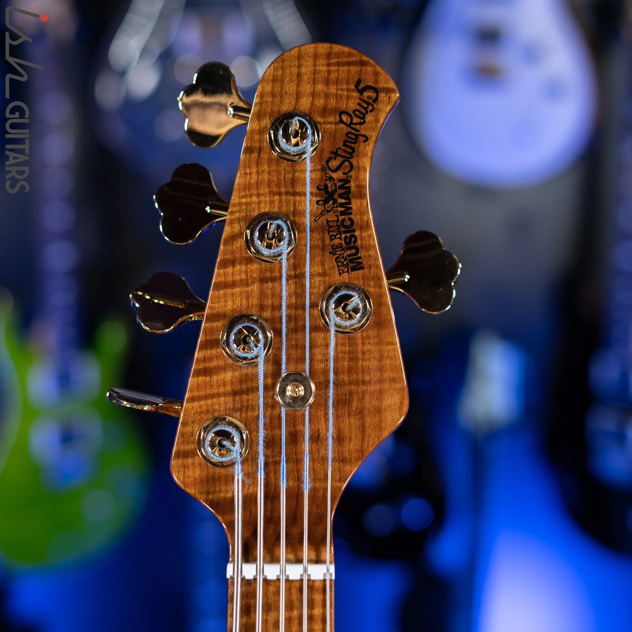 Ernie Ball Music Man BFR StingRay 5 Special Fretless Fuego - Image 5
