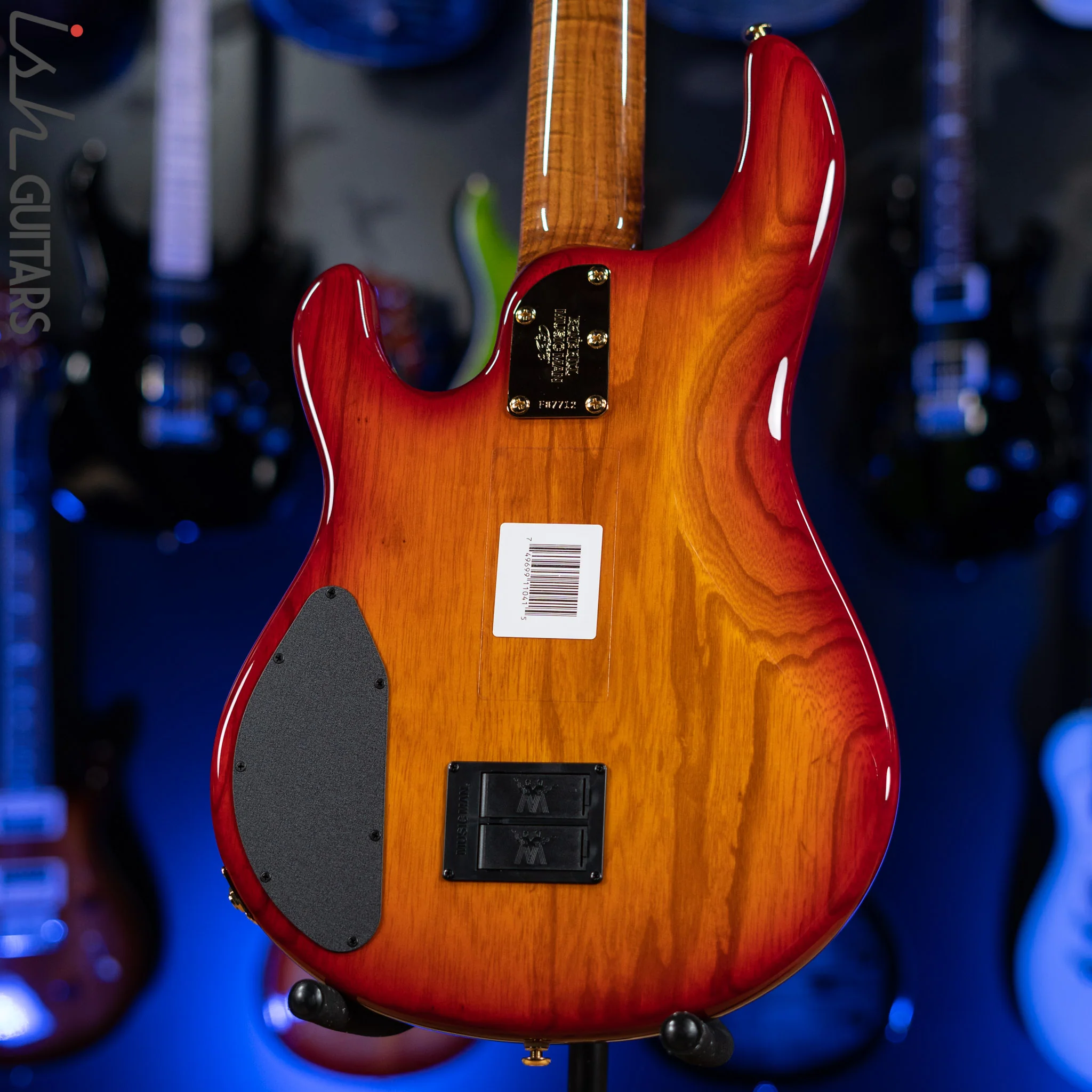 Ernie Ball Music Man BFR StingRay 5 Special Fretless Fuego - Image 7