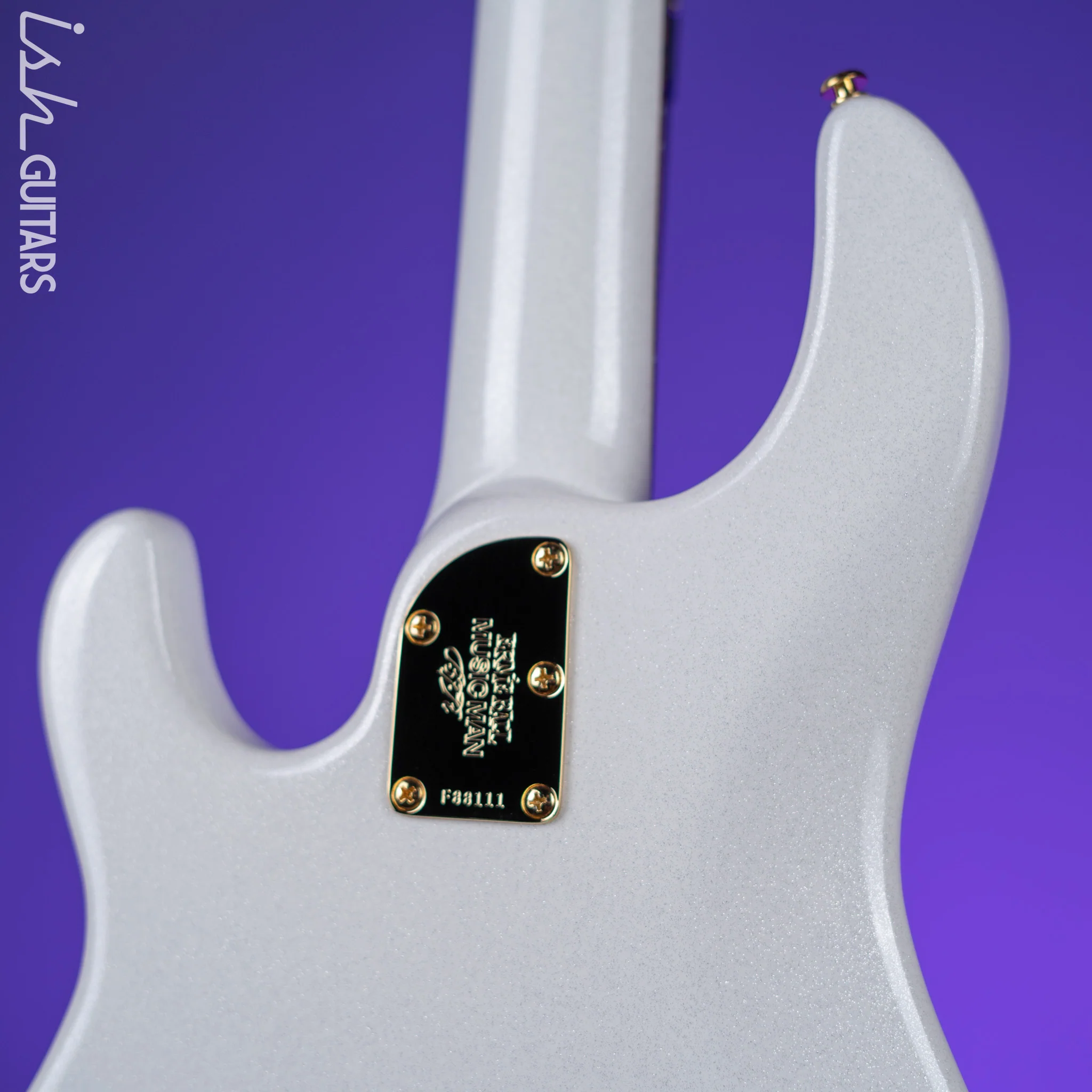 Ernie Ball Music Man BFR StingRay Special 5 HH 5-String Bass Crescendo White - Image 9