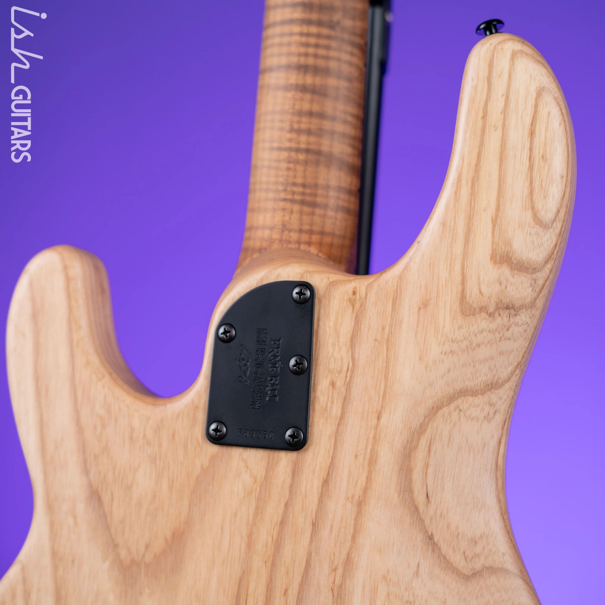 Ernie Ball Music Man BFR StingRay Special HH ‘Slugger’ Bass Roasted Maple Neck Natural - Image 10