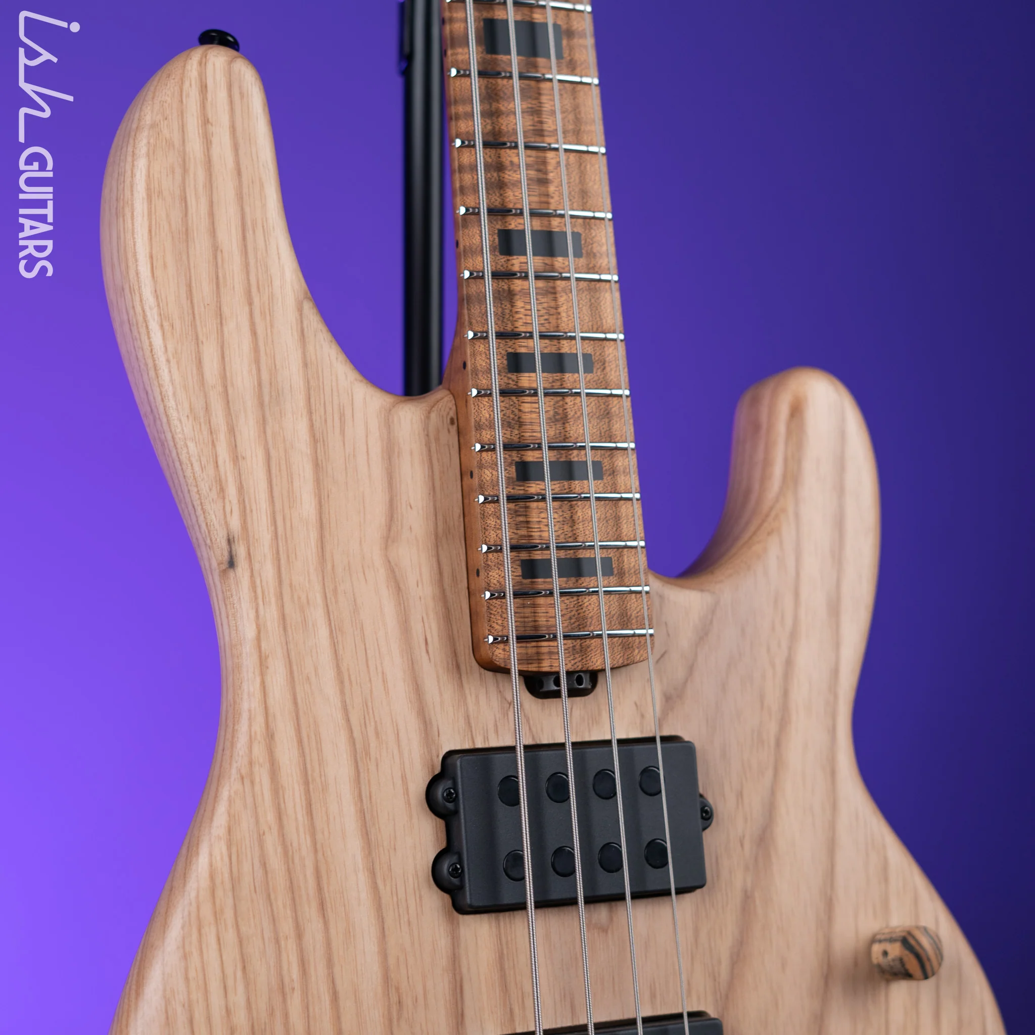 Ernie Ball Music Man BFR StingRay Special HH ‘Slugger’ Bass Roasted Maple Neck Natural - Image 3