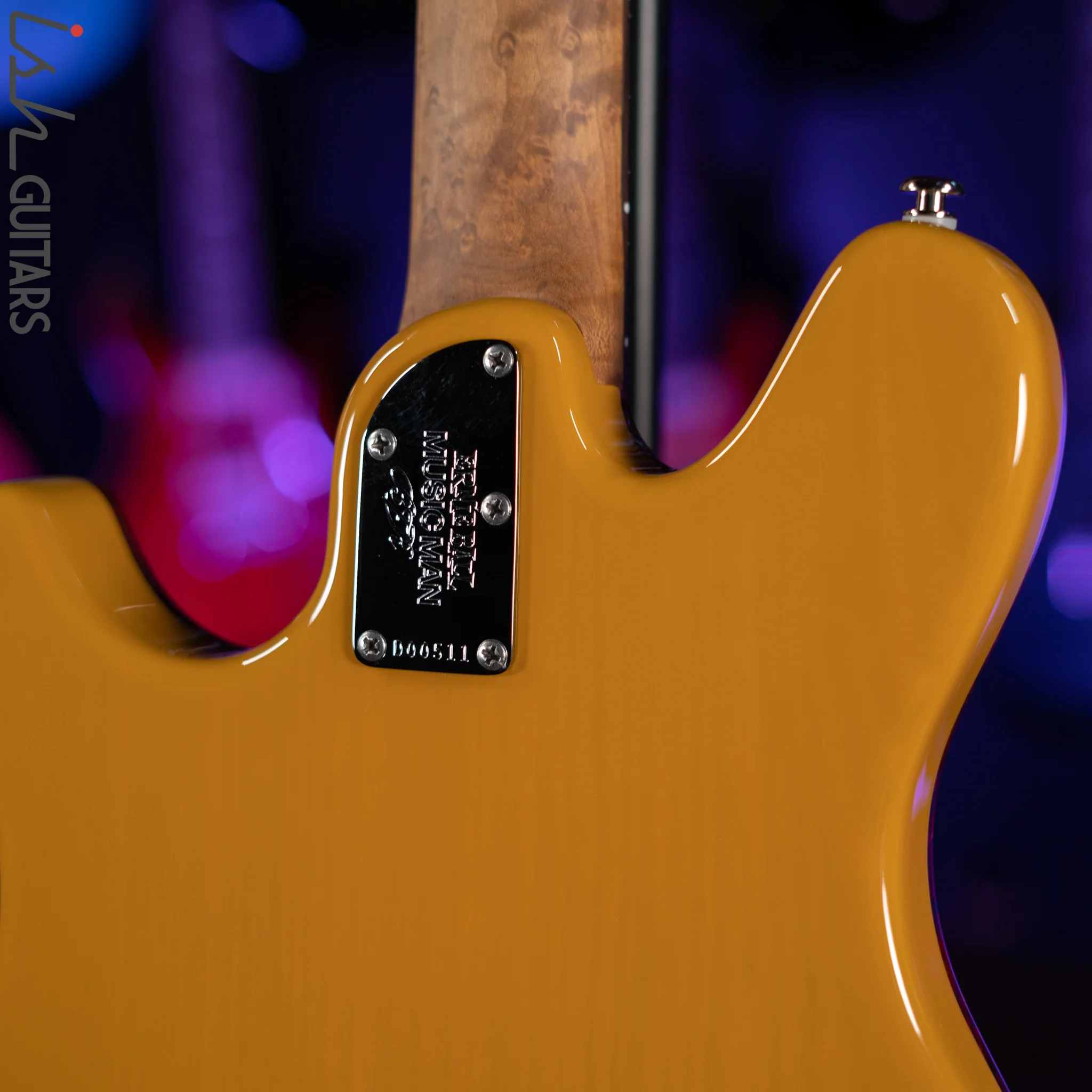 Ernie Ball Music Man BFR Valentine with Bigsby Carmelo Demo - Image 11
