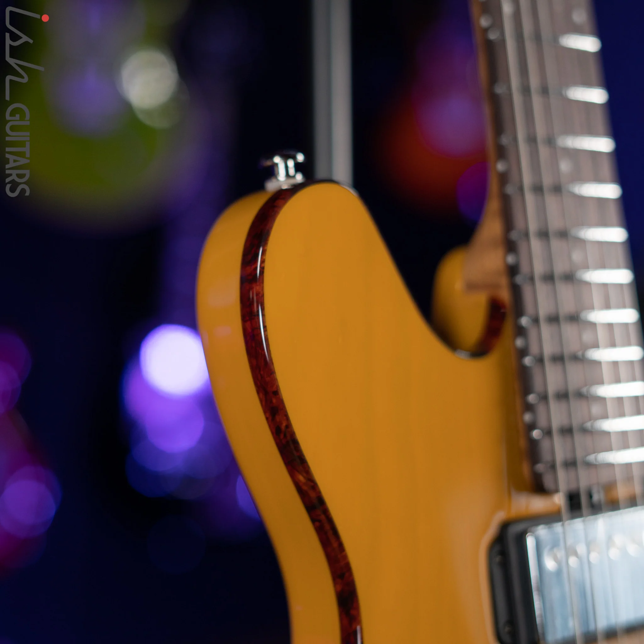 Ernie Ball Music Man BFR Valentine with Bigsby Carmelo Demo - Image 4
