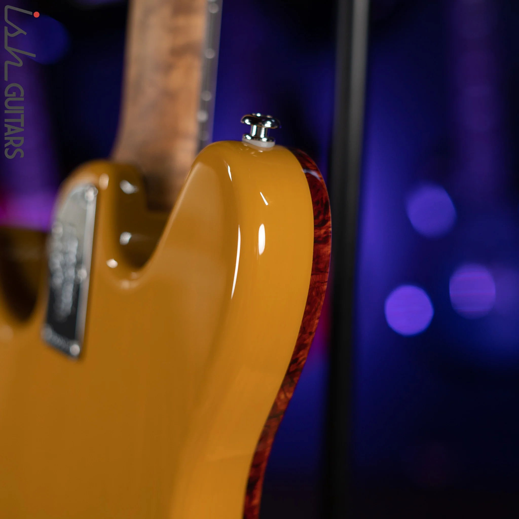 Ernie Ball Music Man BFR Valentine with Bigsby Carmelo Demo - Image 5