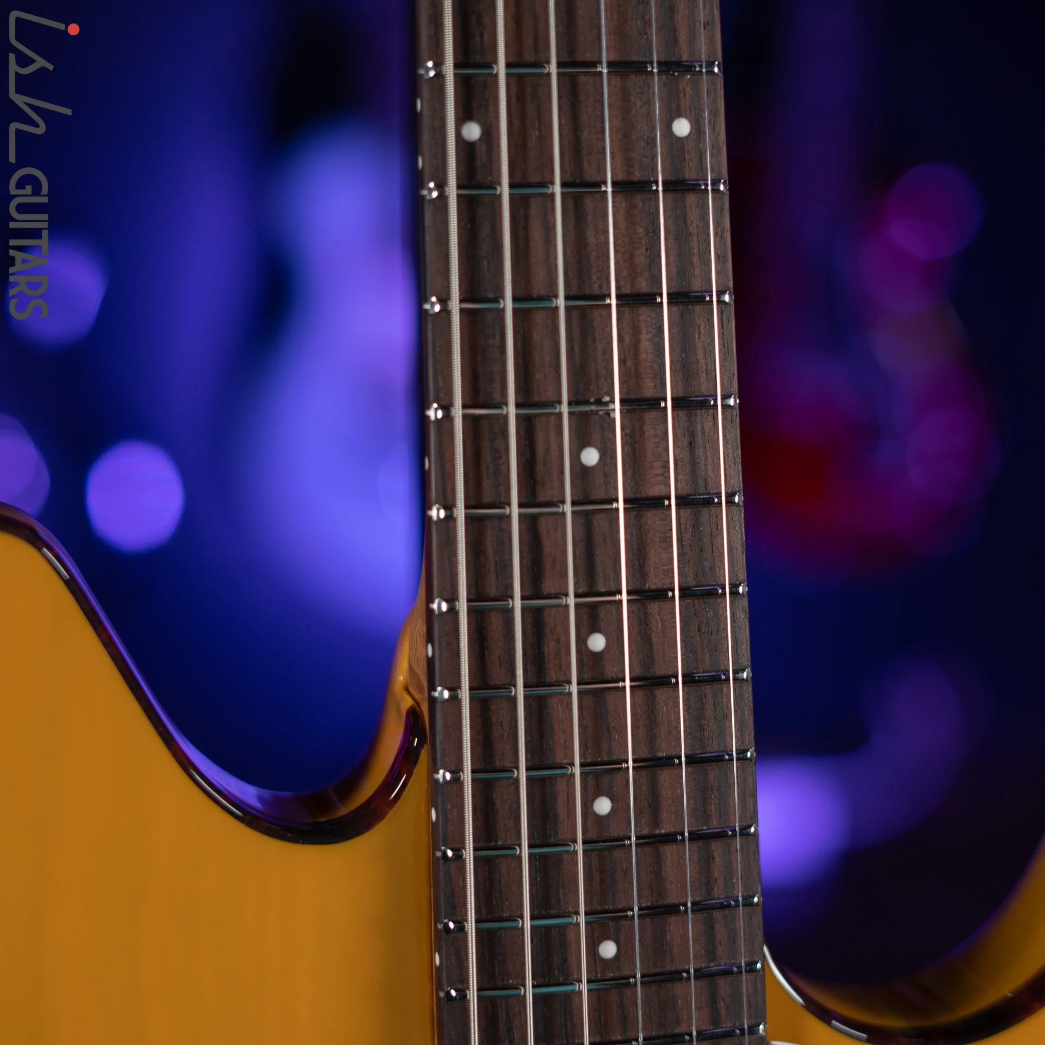 Ernie Ball Music Man BFR Valentine with Bigsby Carmelo Demo - Image 7