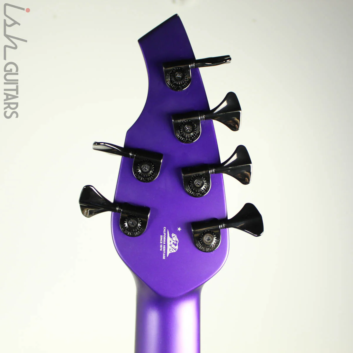 Ernie Ball Music Man Bongo 6 HH Firemist Purple - Image 9