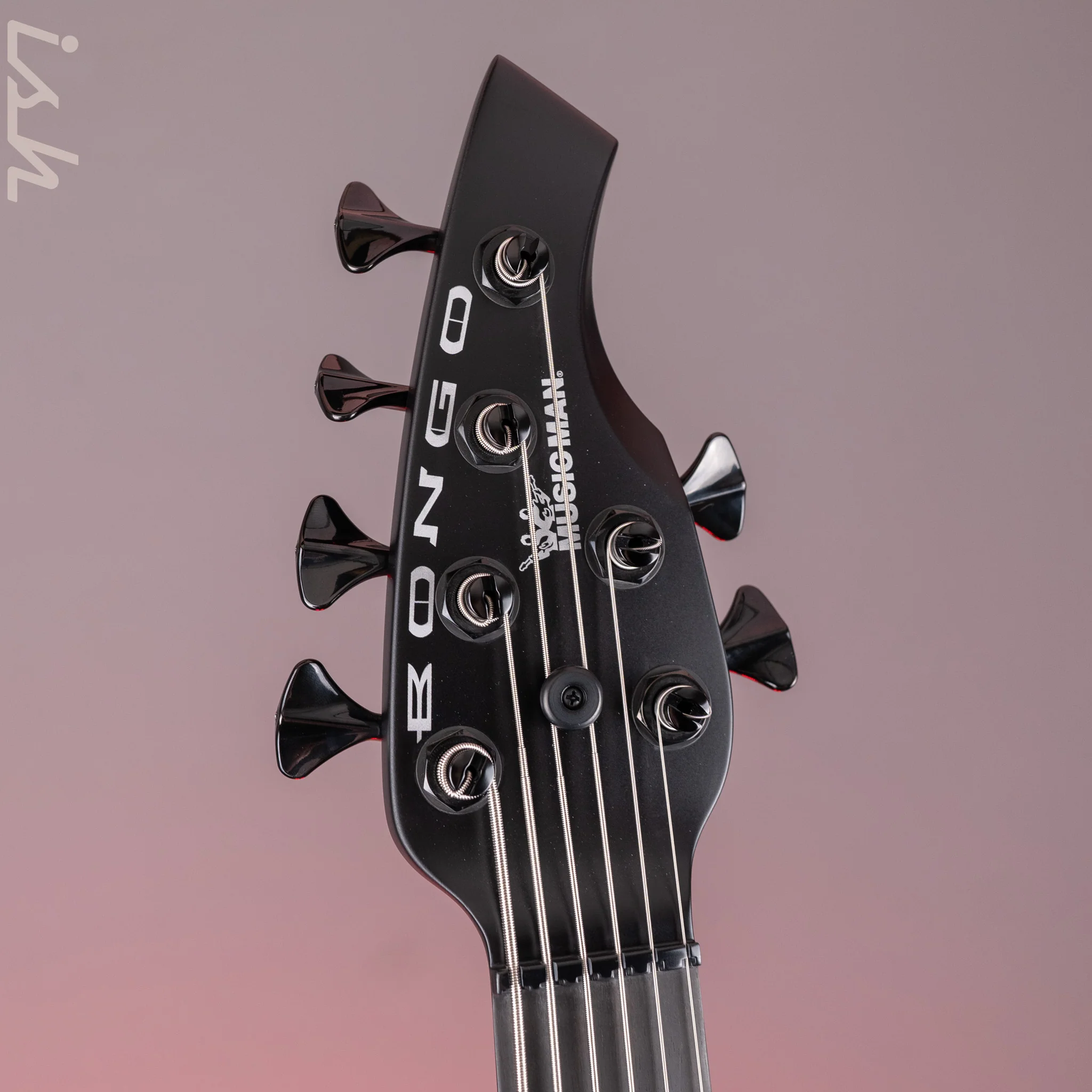 Ernie Ball Music Man Bongo 6-String Bass Stealth Black - Image 5