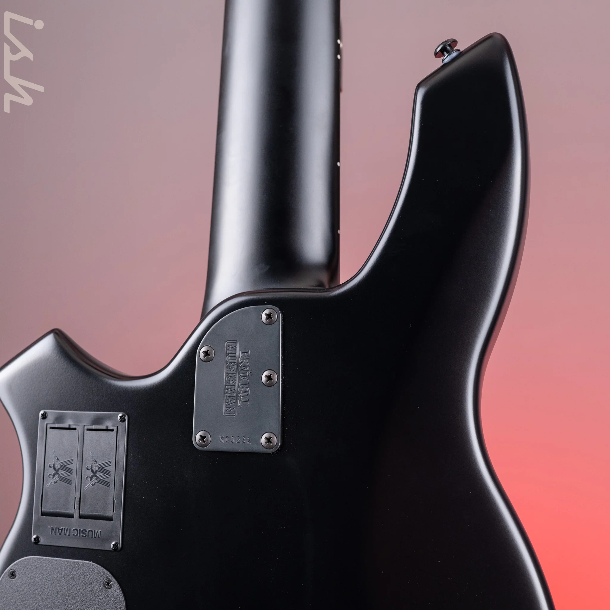 Ernie Ball Music Man Bongo 6-String Bass Stealth Black - Image 8