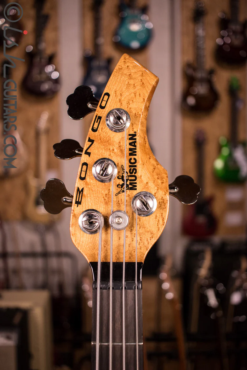 Ernie Ball Music Man Bongo Ball Family Reserve 4 String Roasted Maple Neck [Used] - Image 5