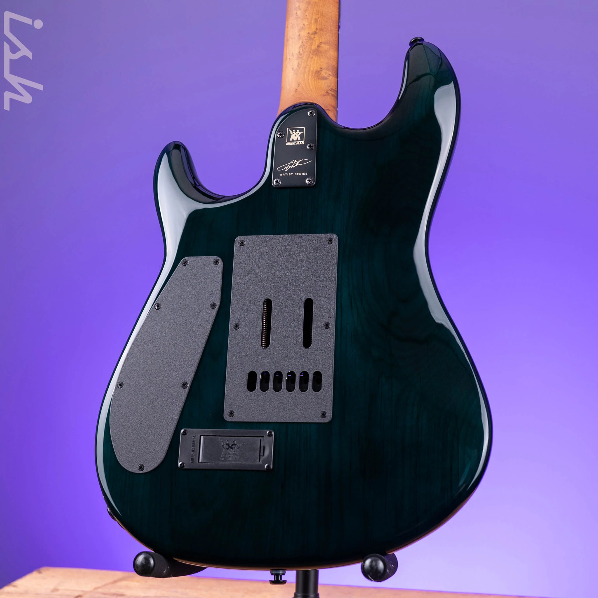 Ernie Ball Music Man Jason Richardson Cutlass HT 6-String Guitar Kokiri Forest Burl Top - Image 7