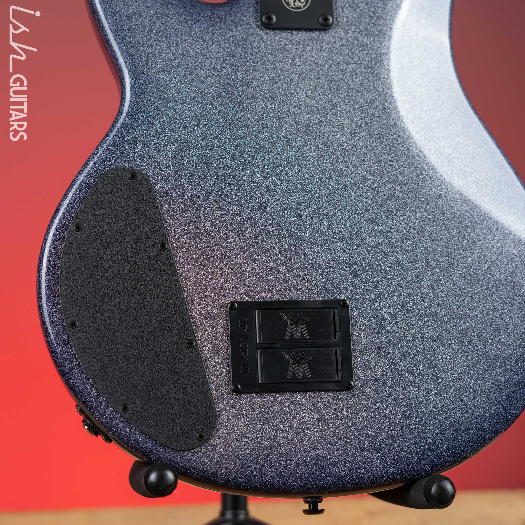 Ernie Ball Music Man DarkRay 4-String Bass Starry Night - Image 9
