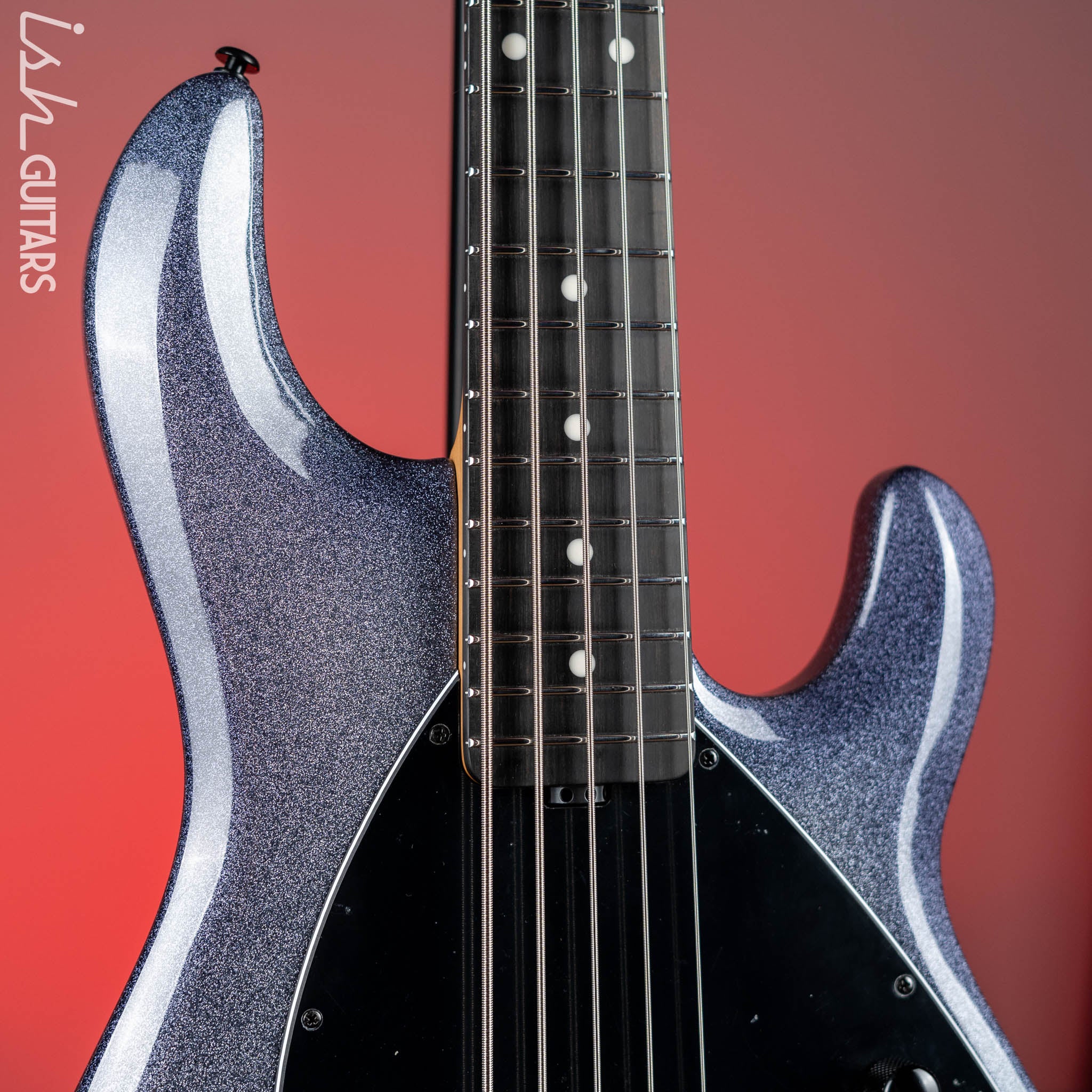 Ernie Ball Music Man DarkRay 5-String Electric Bass Starry Night - Image 3