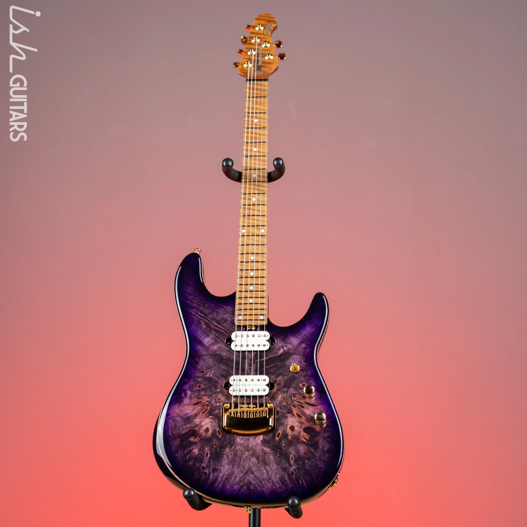 Ernie Ball Music Man Jason Richardson Cutlass 6-String Majora Purple - Image 2