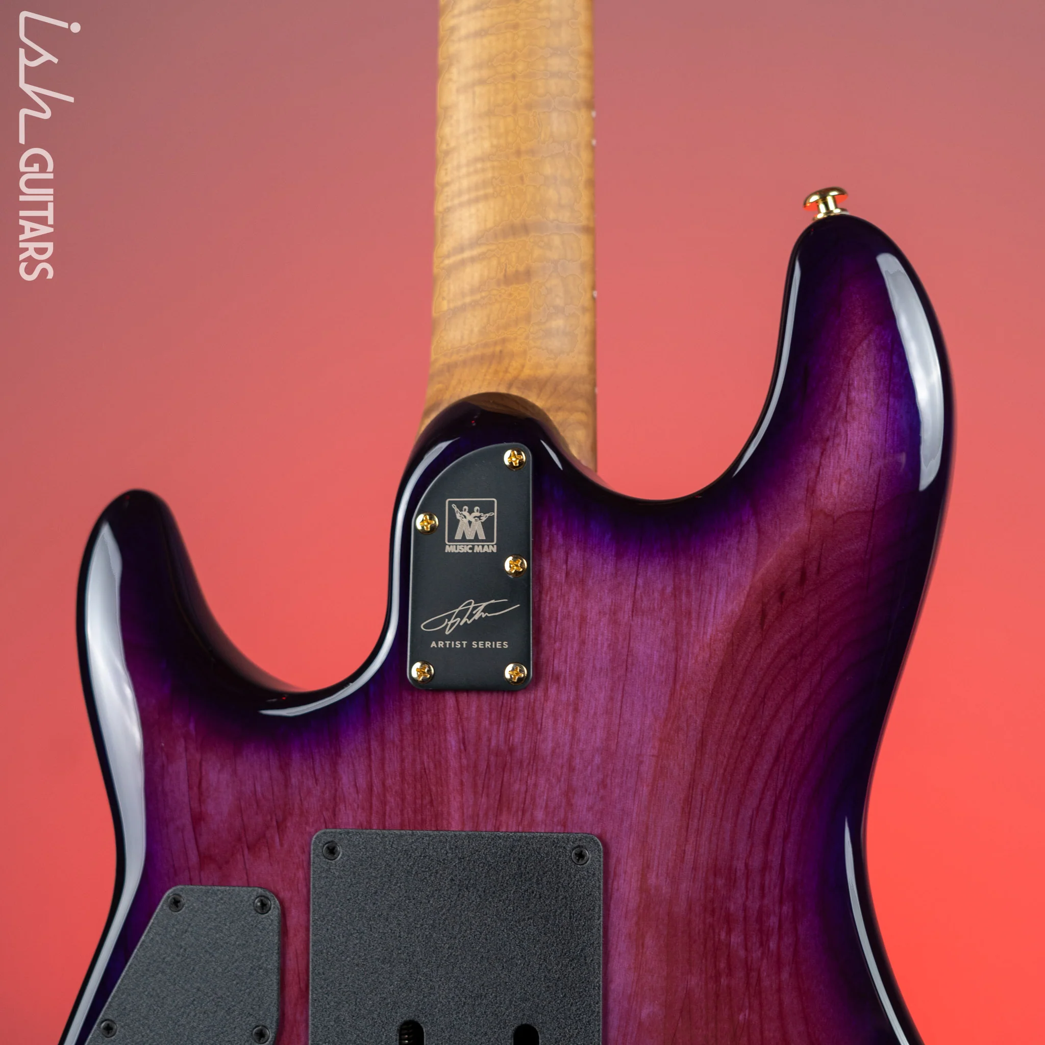 Ernie Ball Music Man Jason Richardson Cutlass 6-String Majora Purple - Image 8