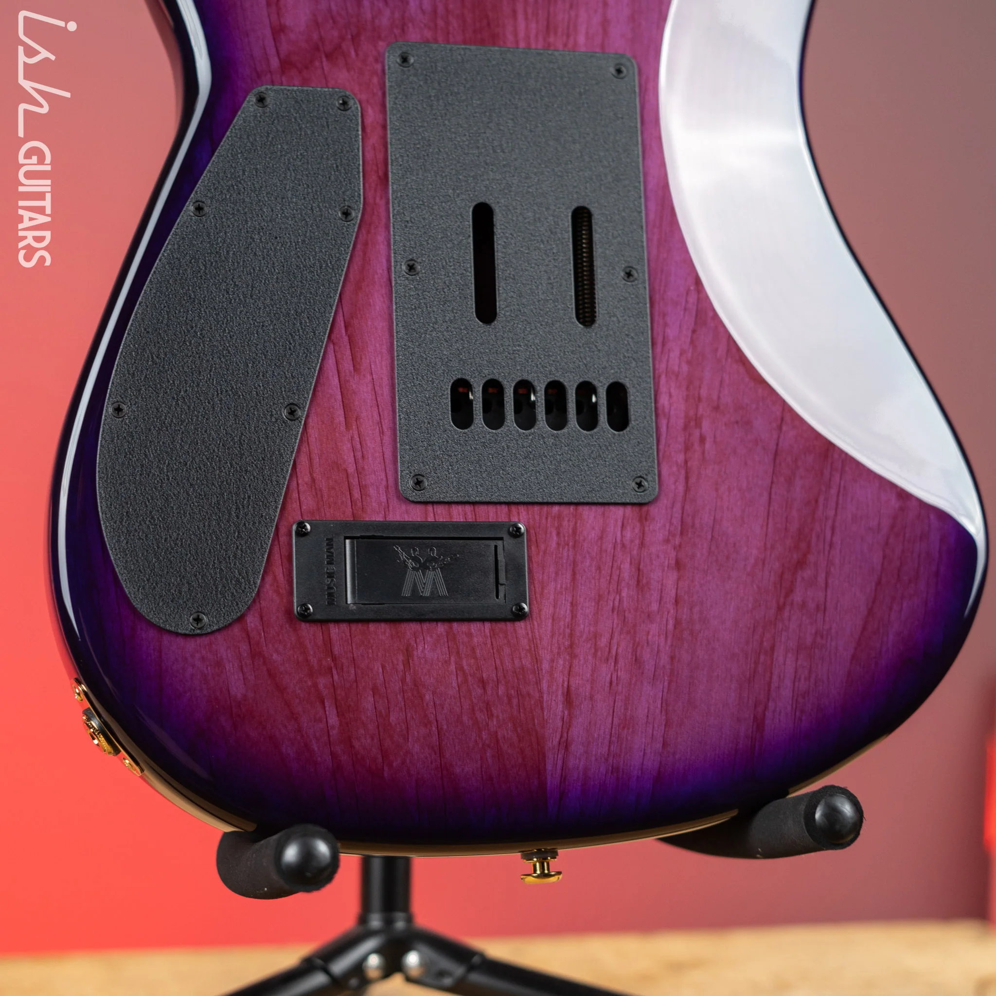 Ernie Ball Music Man Jason Richardson Cutlass 6-String Majora Purple - Image 9
