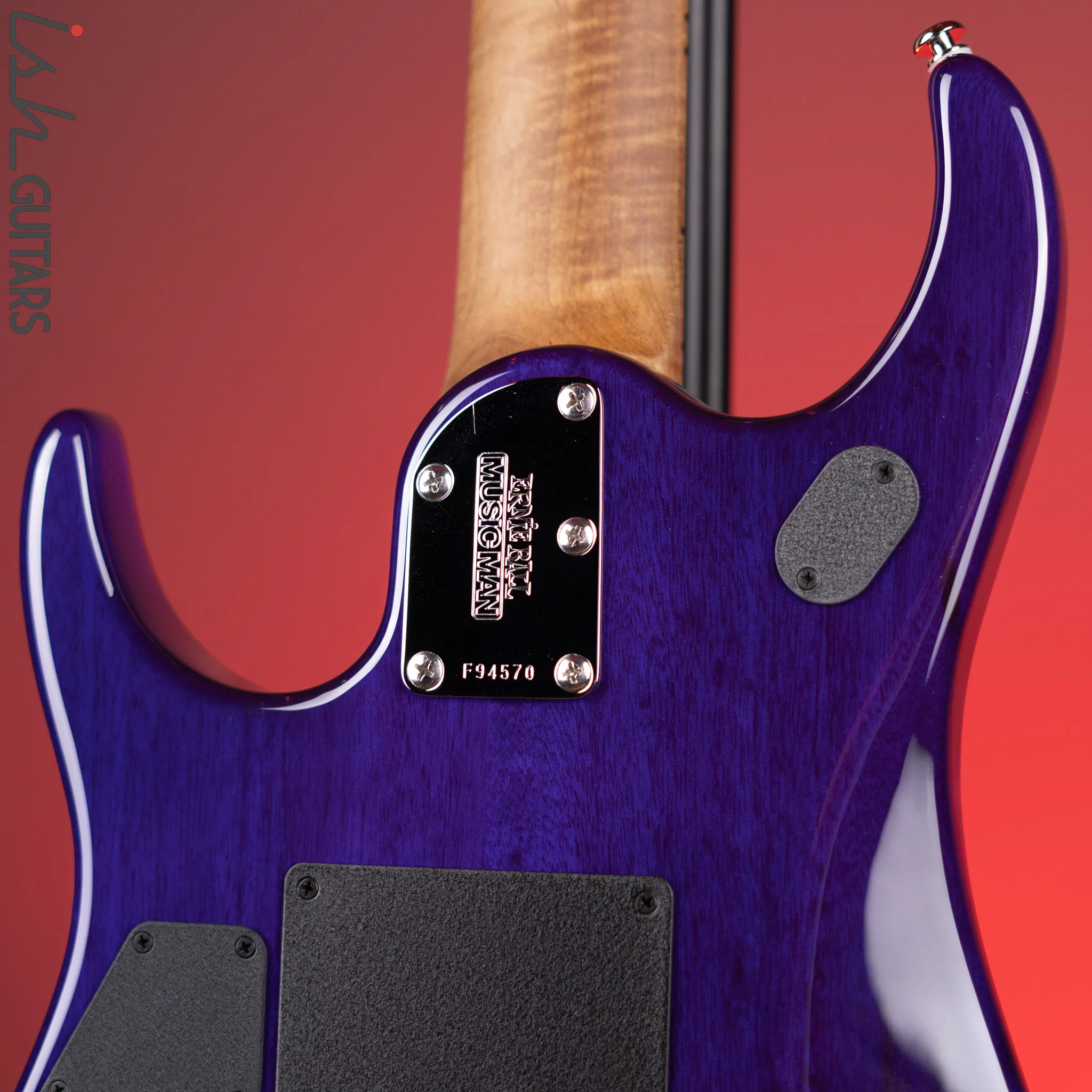 Ernie Ball Music Man John Petrucci JP15 7-String Purple Nebula - Image 10