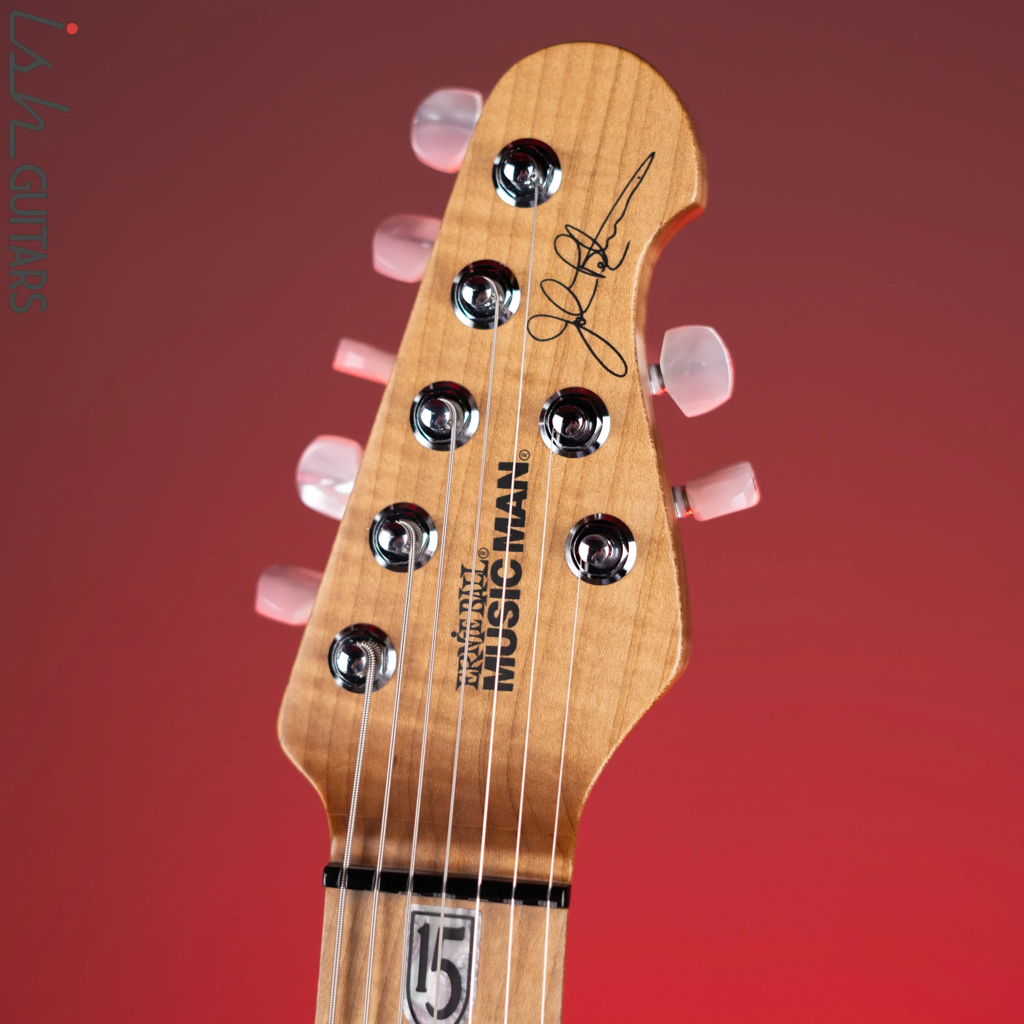 Ernie Ball Music Man John Petrucci JP15 7-String Purple Nebula - Image 6
