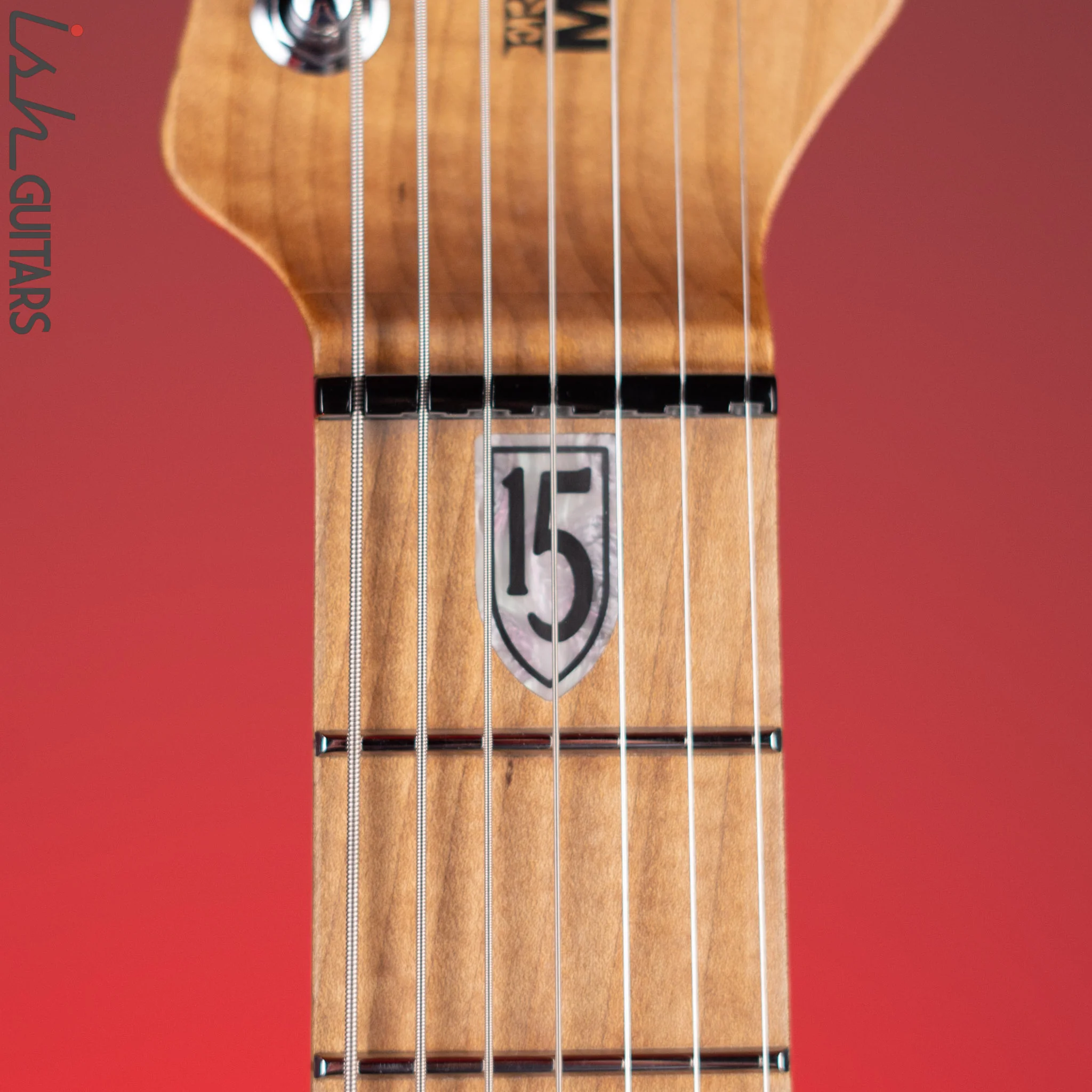 Ernie Ball Music Man John Petrucci JP15 7-String Purple Nebula - Image 7