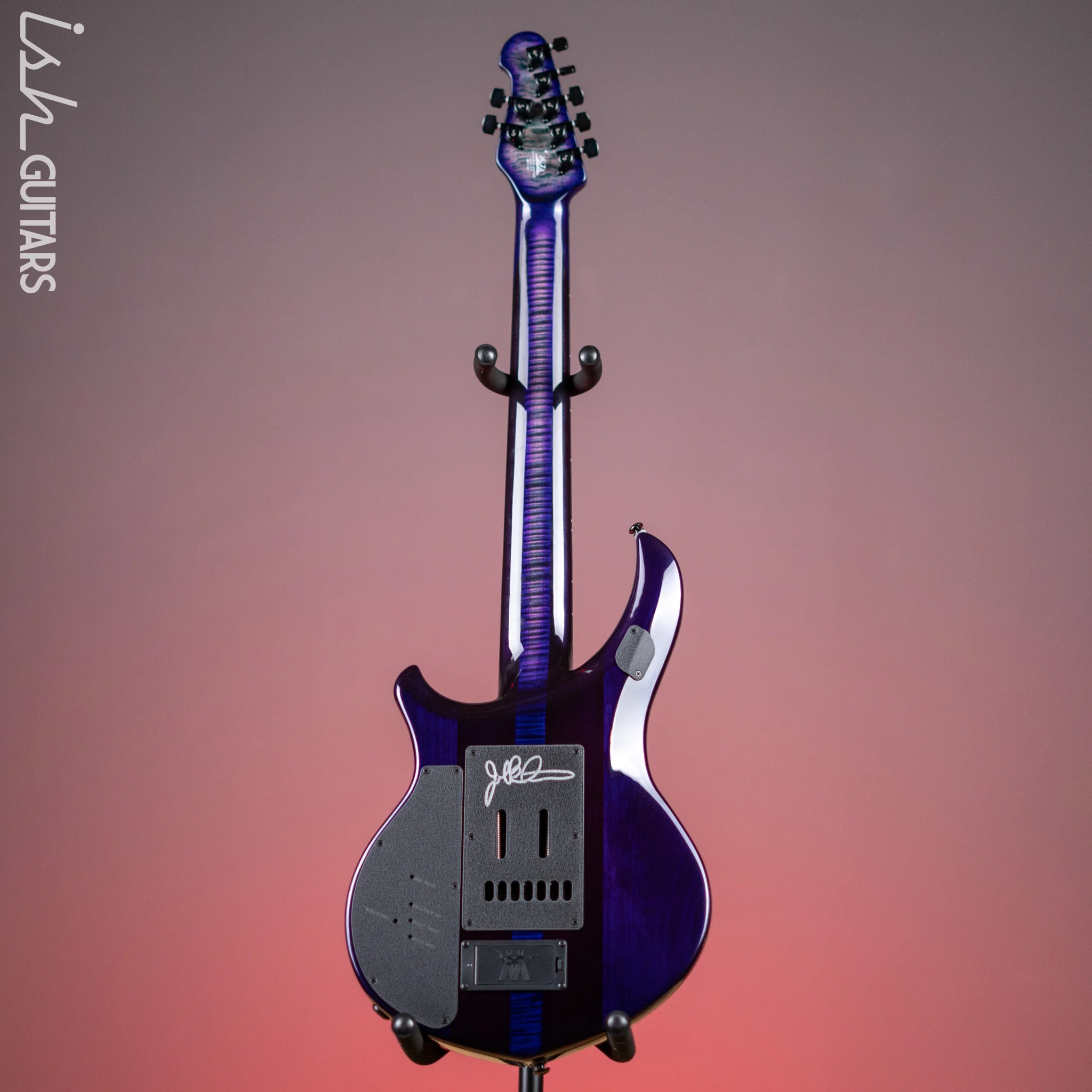 Ernie Ball Music Man John Petrucci Limited Edition Majesty 7 Crystal Amethyst - Image 7