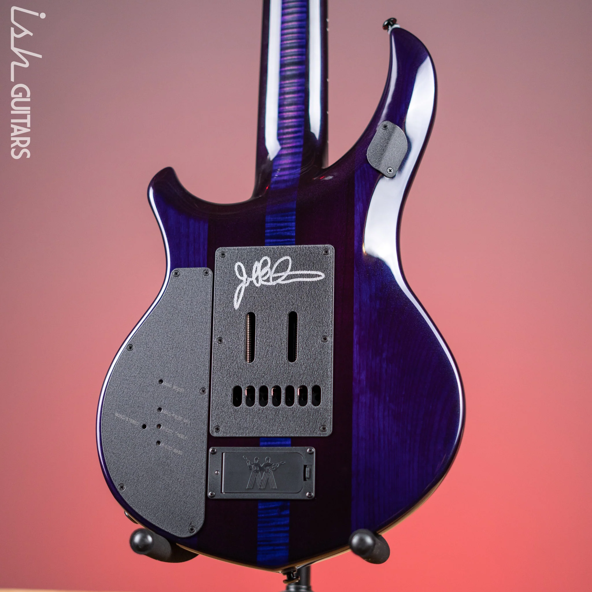 Ernie Ball Music Man John Petrucci Limited Edition Majesty 7 Crystal Amethyst - Image 8