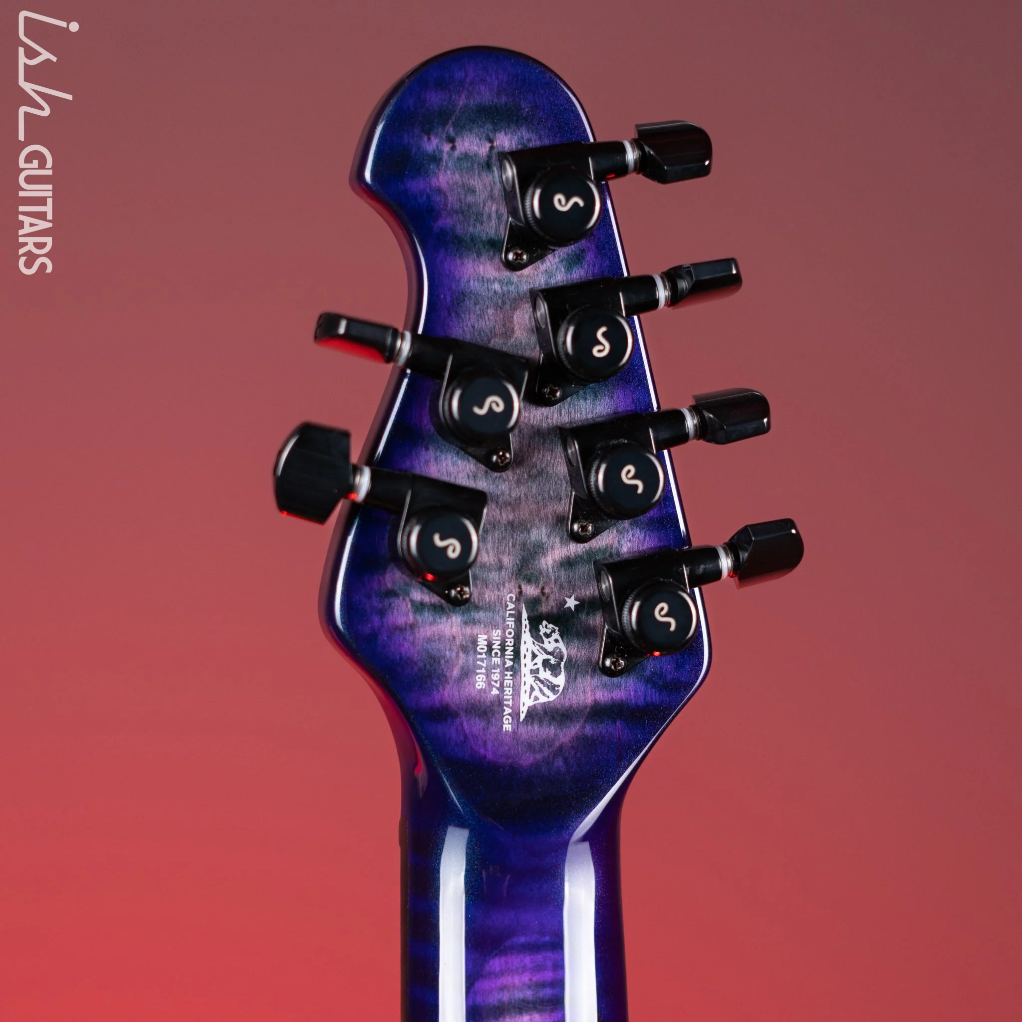 Ernie Ball Music Man John Petrucci Majesty 6 Crystal Amethyst - Image 12