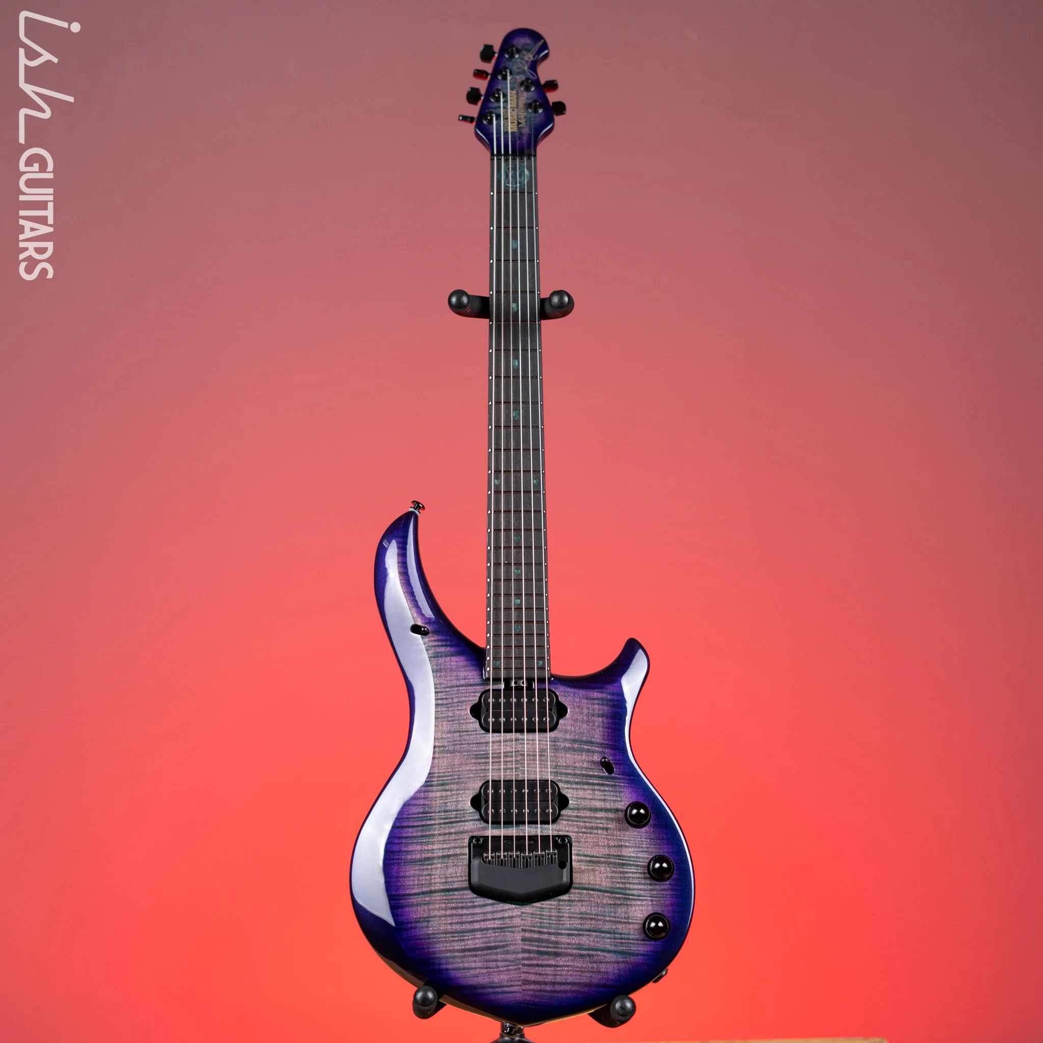 Ernie Ball Music Man John Petrucci Majesty 6 Crystal Amethyst - Image 2