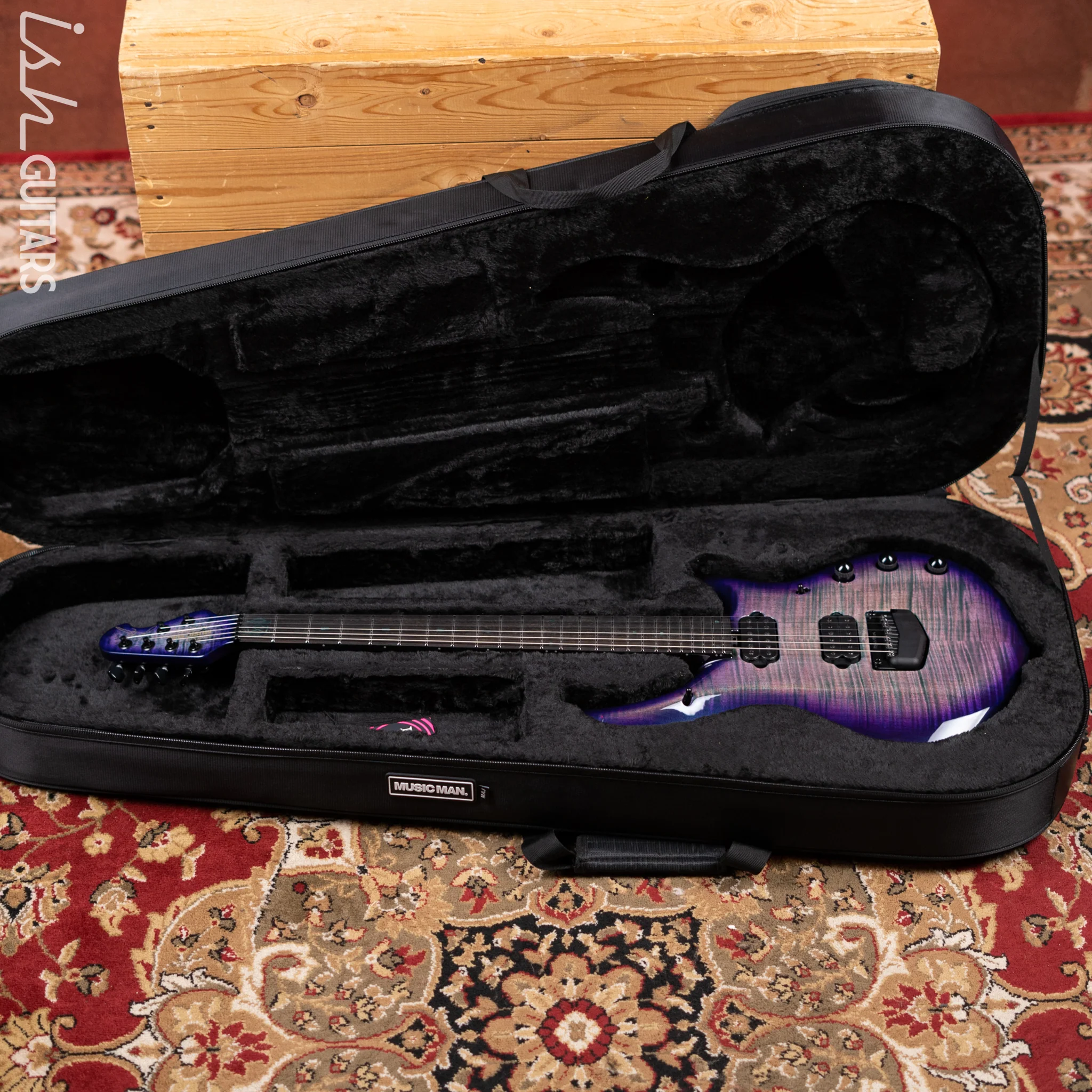 Ernie Ball Music Man John Petrucci Majesty 6 Crystal Amethyst - Image 13