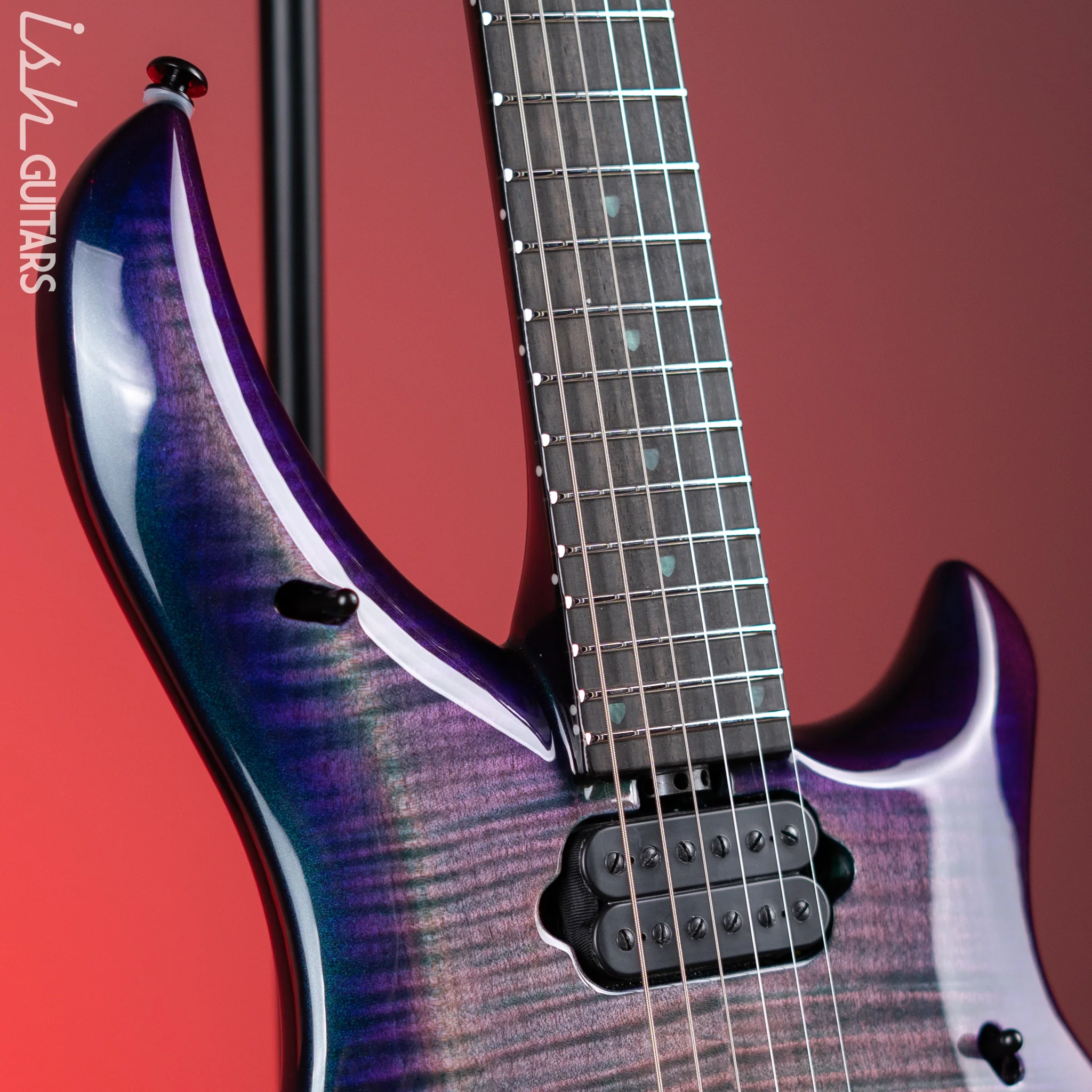 Ernie Ball Music Man John Petrucci Majesty 6 Crystal Amethyst - Image 3