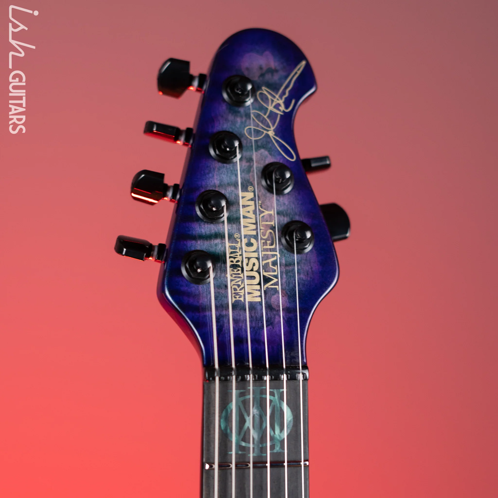 Ernie Ball Music Man John Petrucci Majesty 6 Crystal Amethyst - Image 5