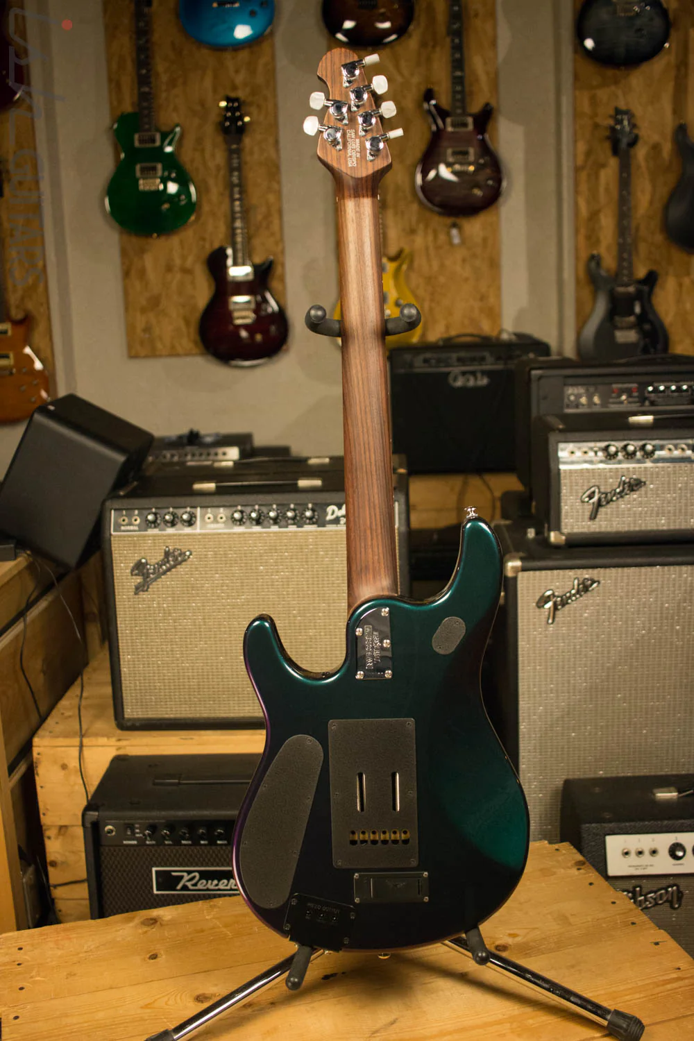 Ernie Ball Music Man John Petrucci JP6 Rosewood Neck - Mystic Dream - Image 8
